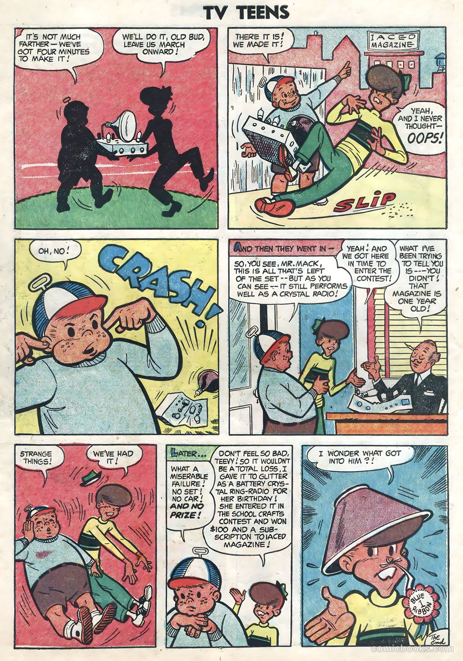 TV Teens #4 (1954) — page 14 of 36