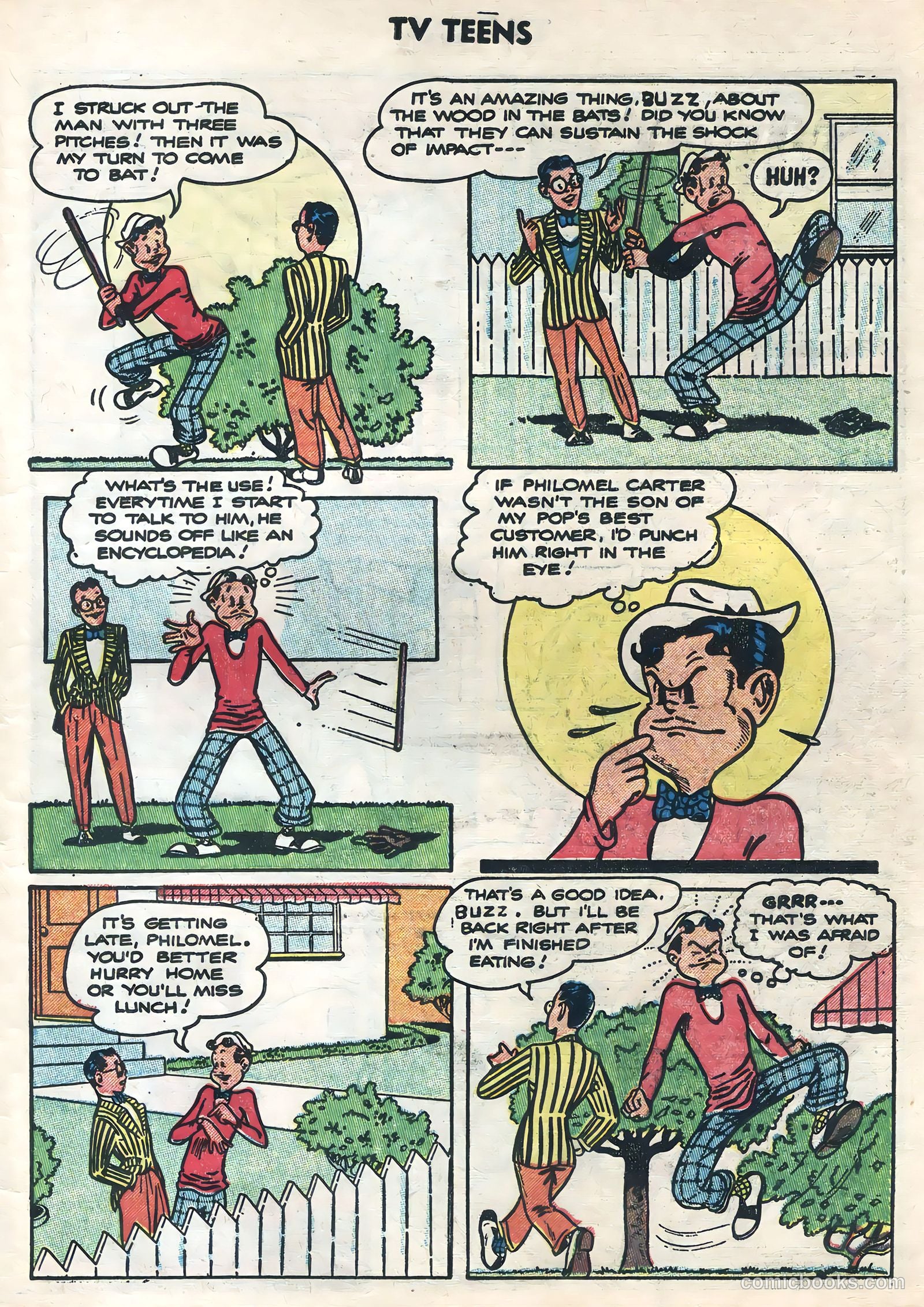 TV Teens #4 (1954) — page 27 of 36