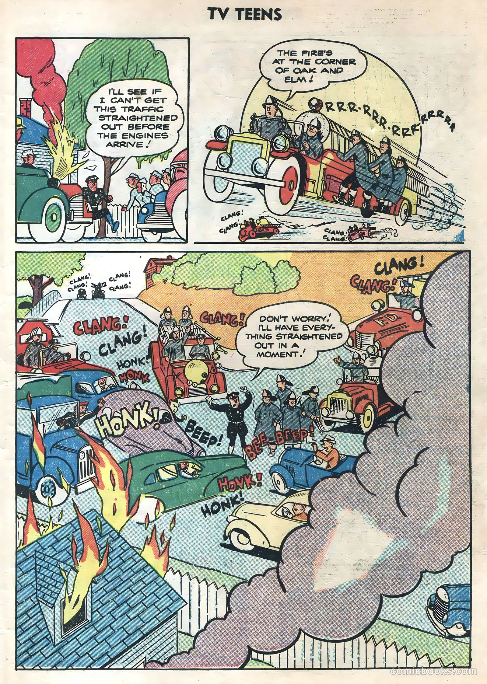 TV Teens #4 (1954) — page 31 of 36