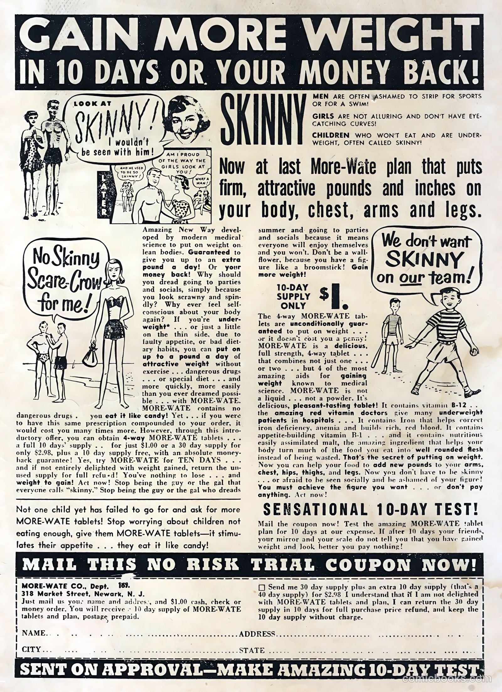 TV Teens #4 (1954) — page 35 of 36