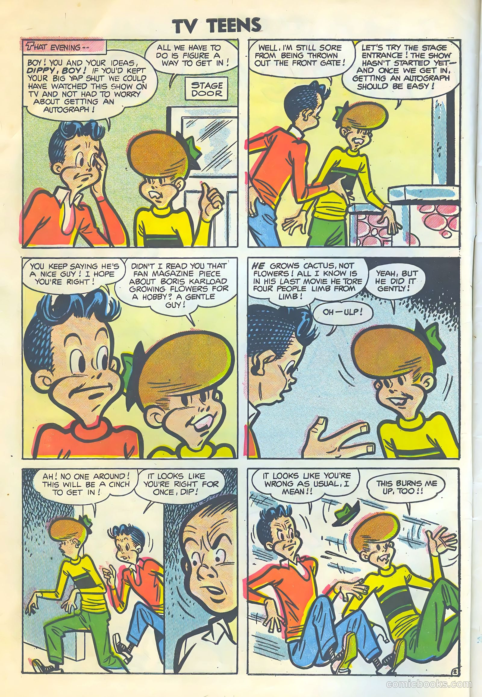 TV Teens #5 (1954) — page 4 of 36