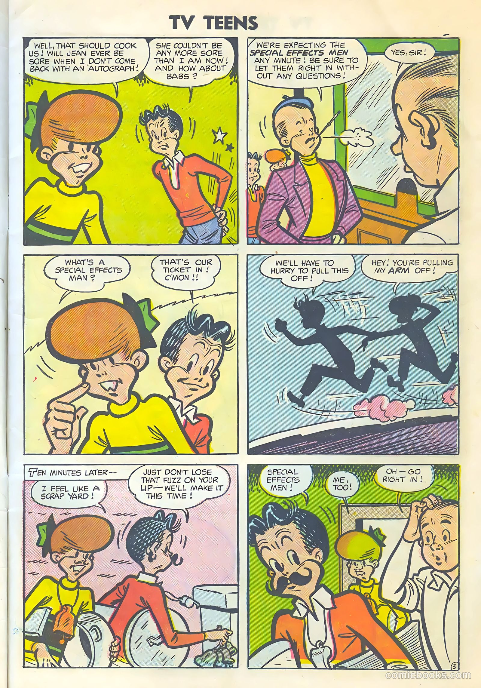 TV Teens #5 (1954) — page 5 of 36