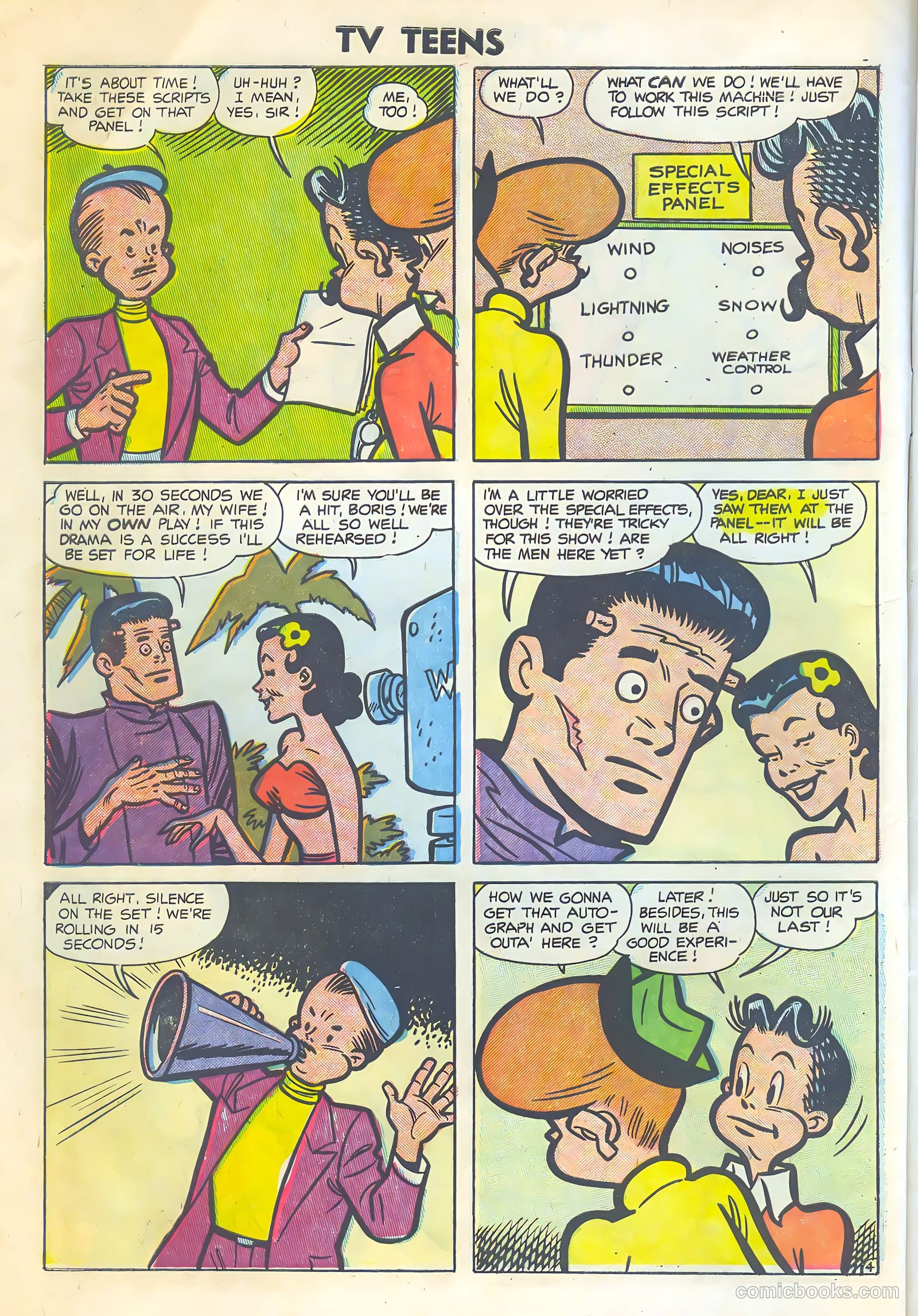TV Teens #5 (1954) — page 6 of 36