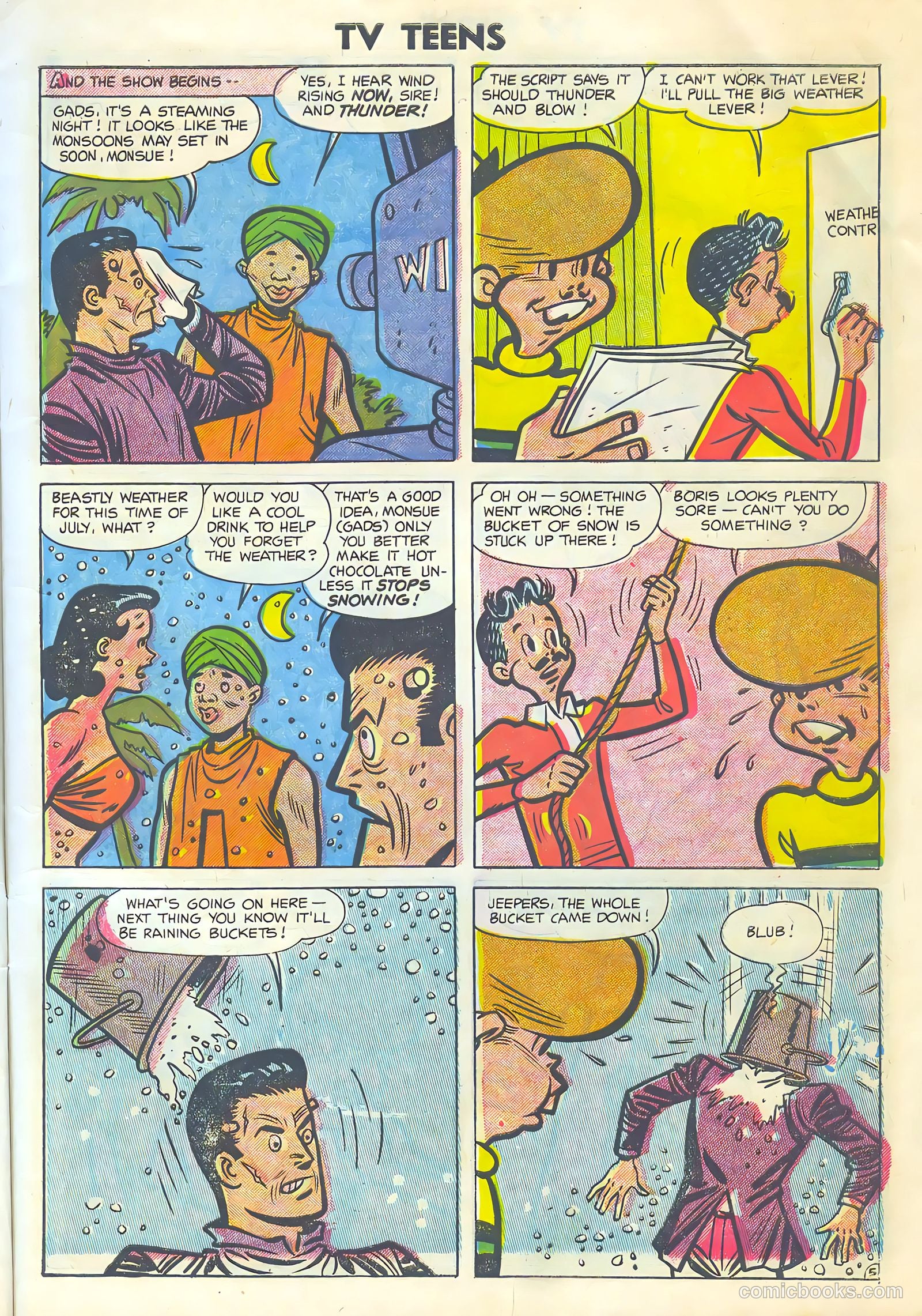 TV Teens #5 (1954) — page 7 of 36
