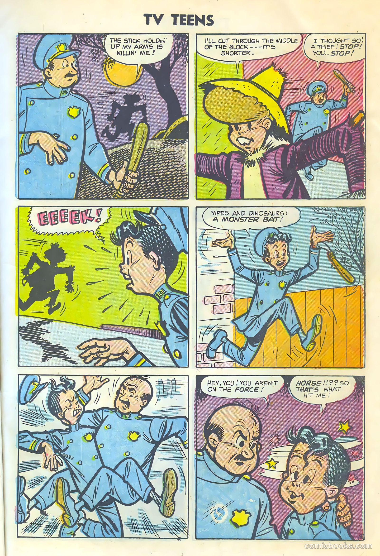 TV Teens #5 (1954) — page 11 of 36