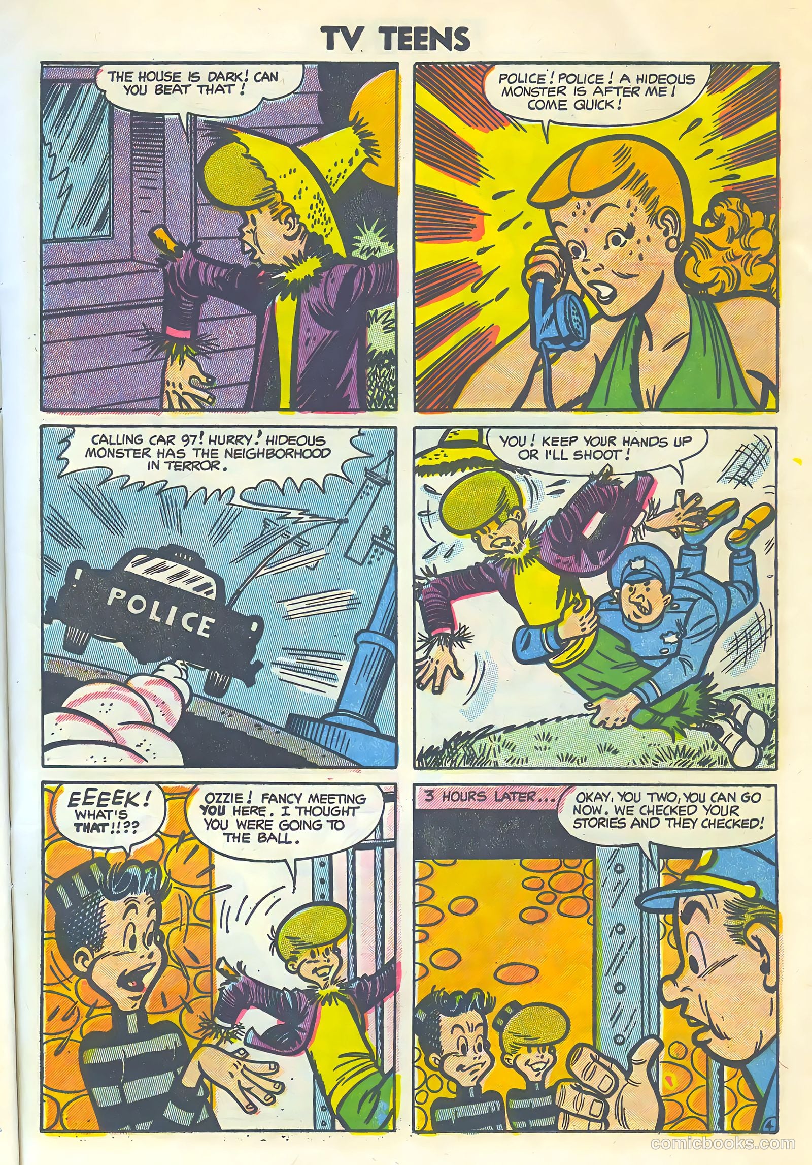 TV Teens #5 (1954) — page 13 of 36