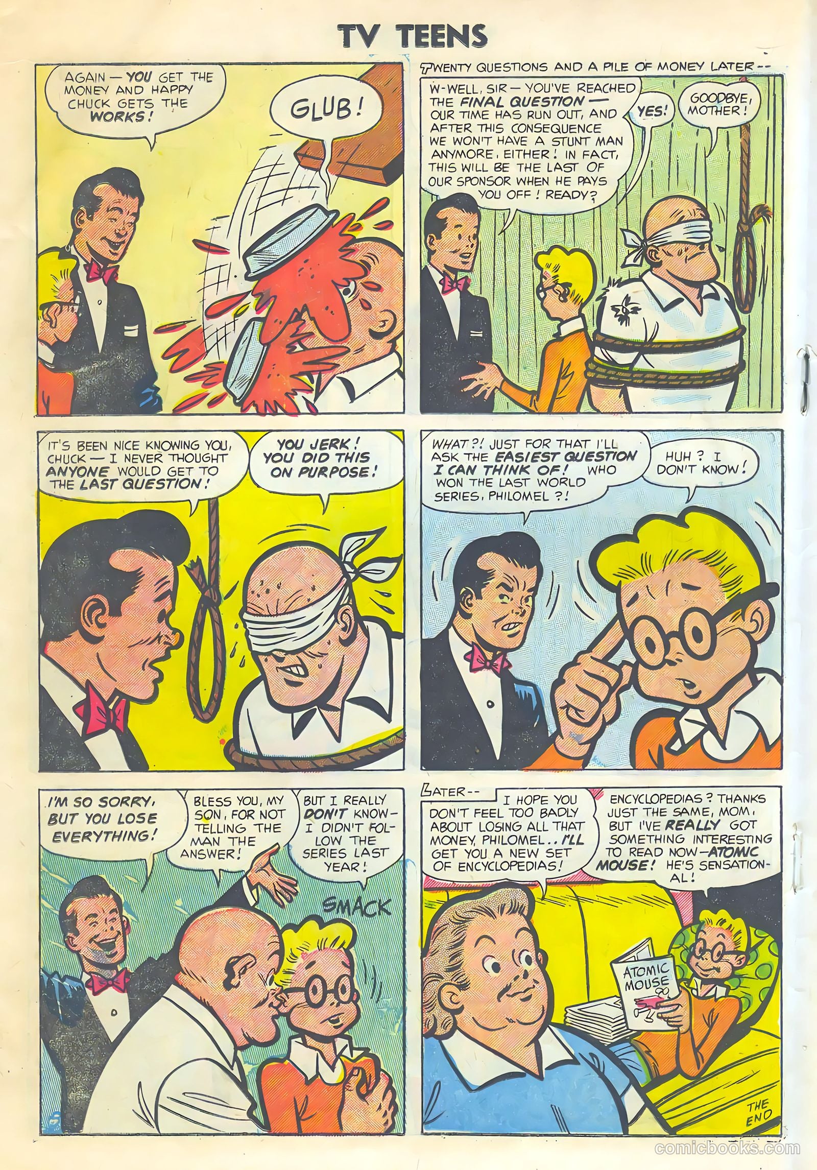 TV Teens #5 (1954) — page 18 of 36