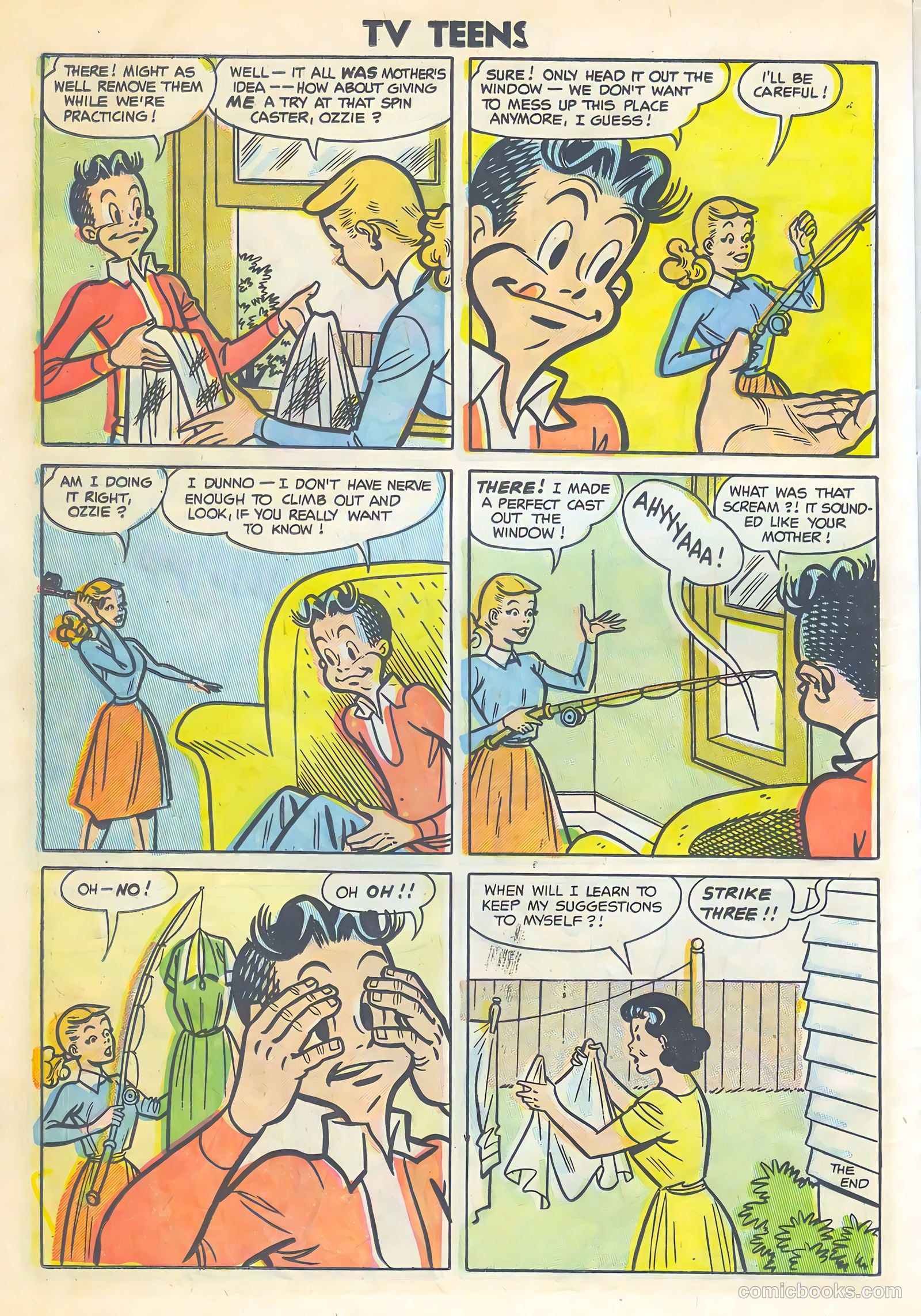 TV Teens #5 (1954) — page 26 of 36
