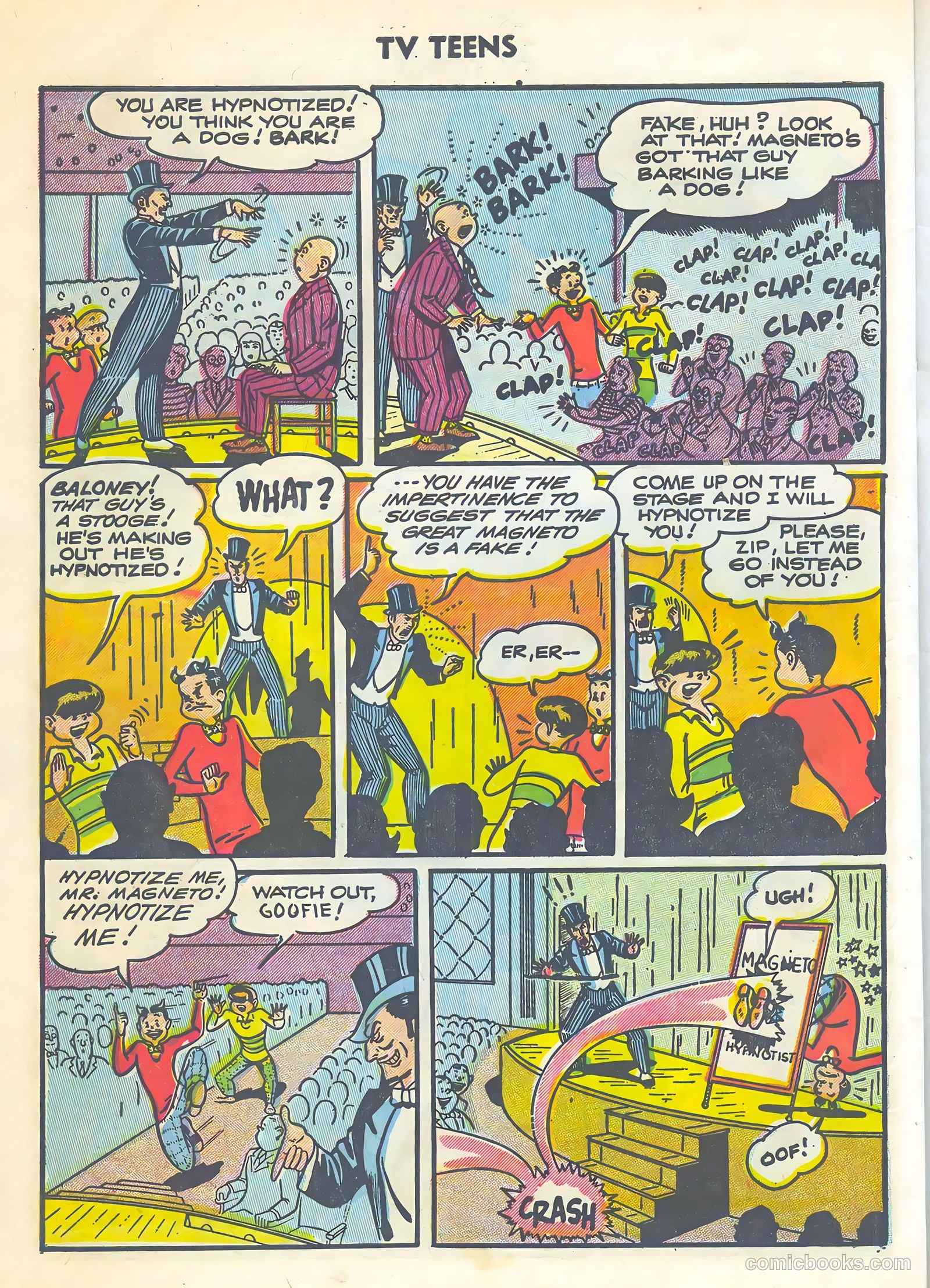 TV Teens #5 (1954) — page 28 of 36