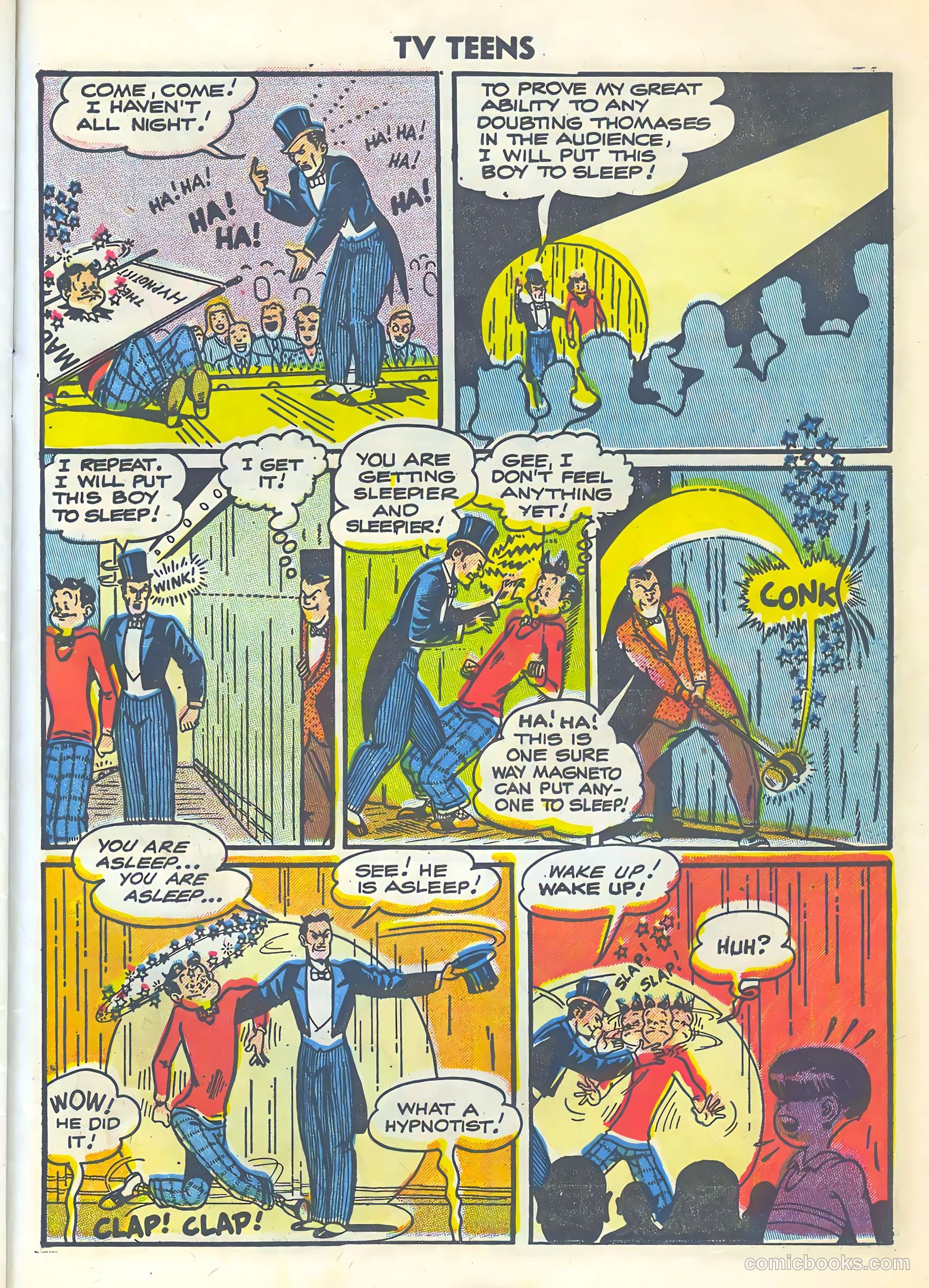 TV Teens #5 (1954) — page 29 of 36