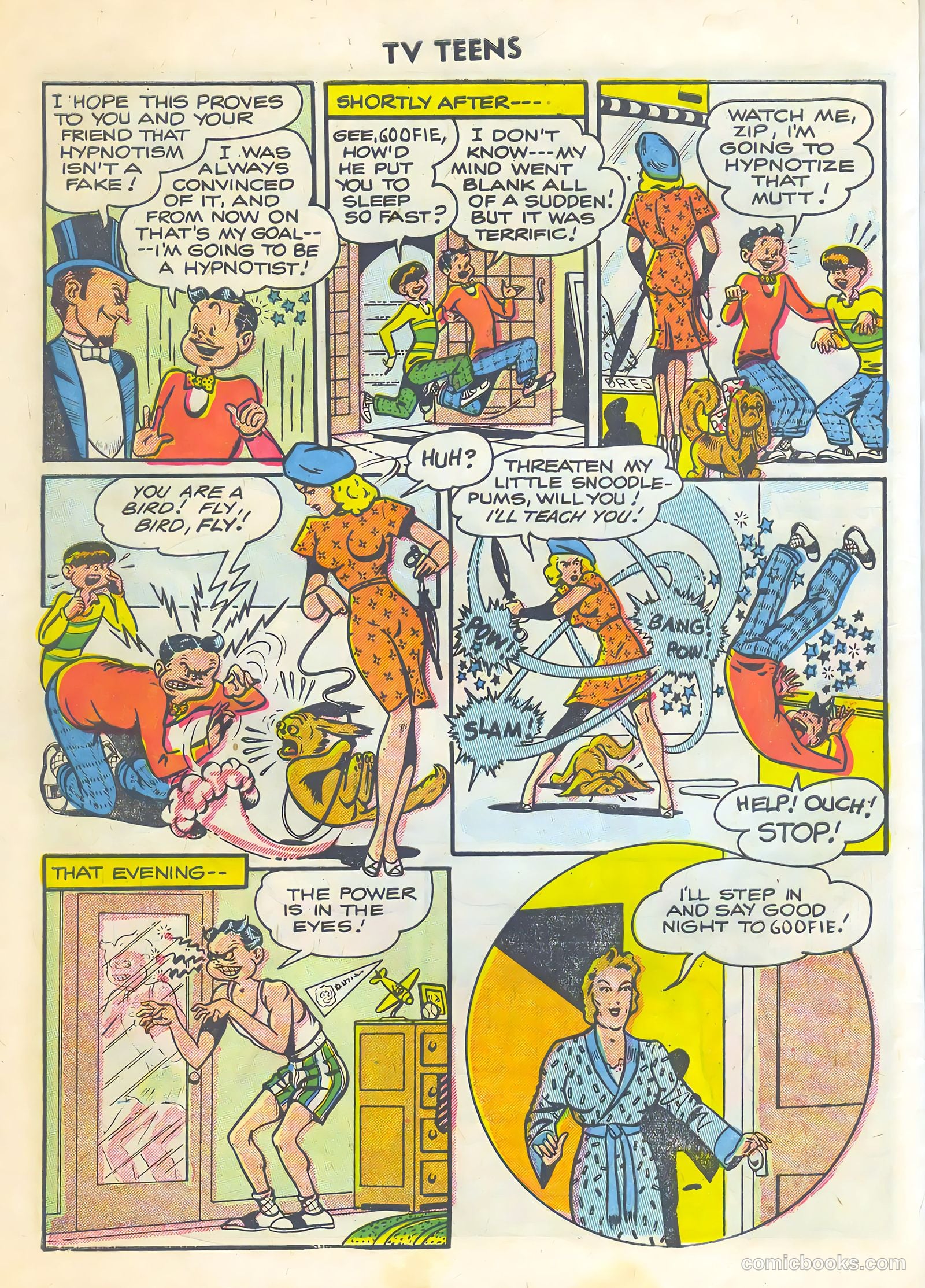 TV Teens #5 (1954) — page 30 of 36