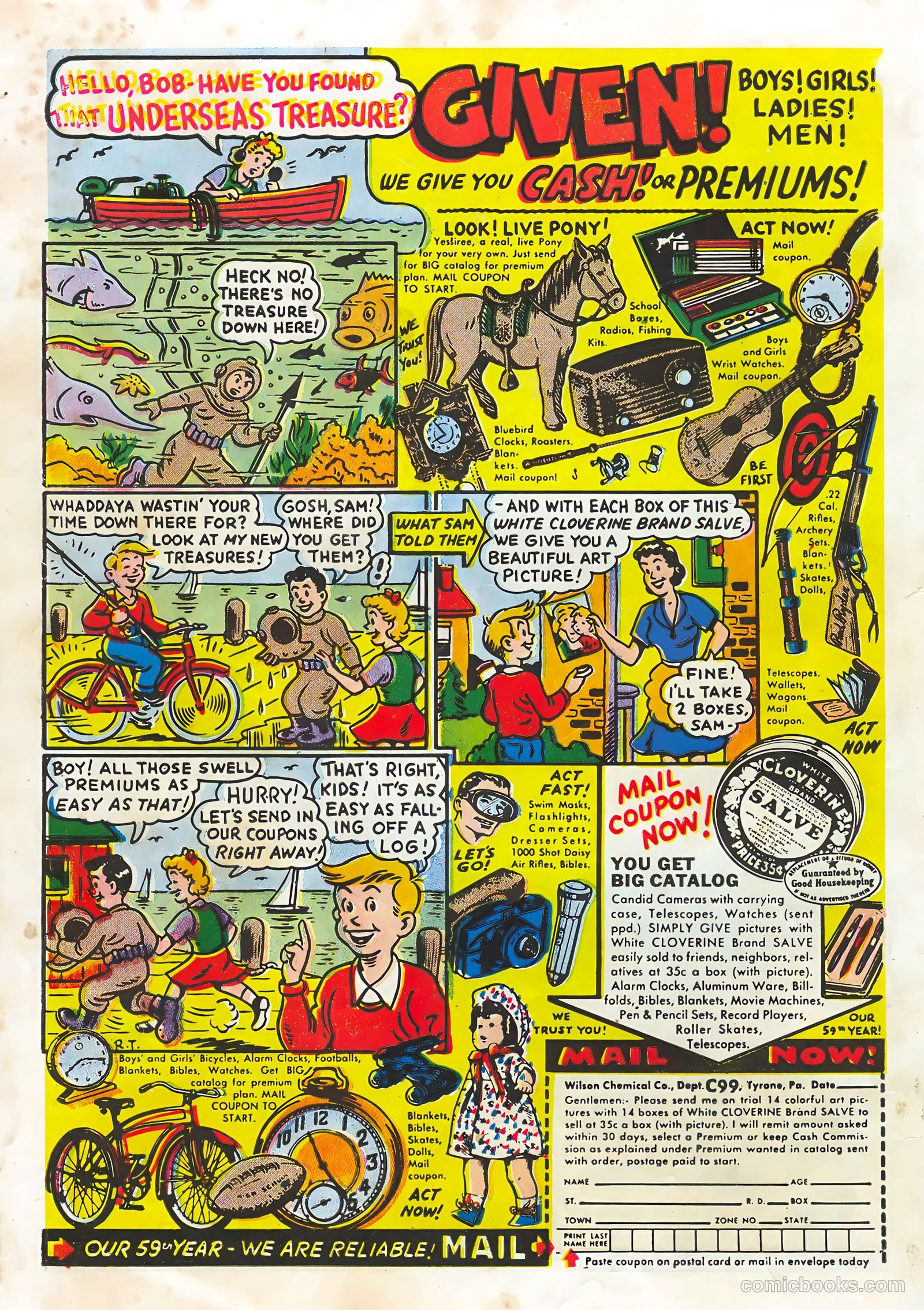 TV Teens #5 (1954) — page 36 of 36
