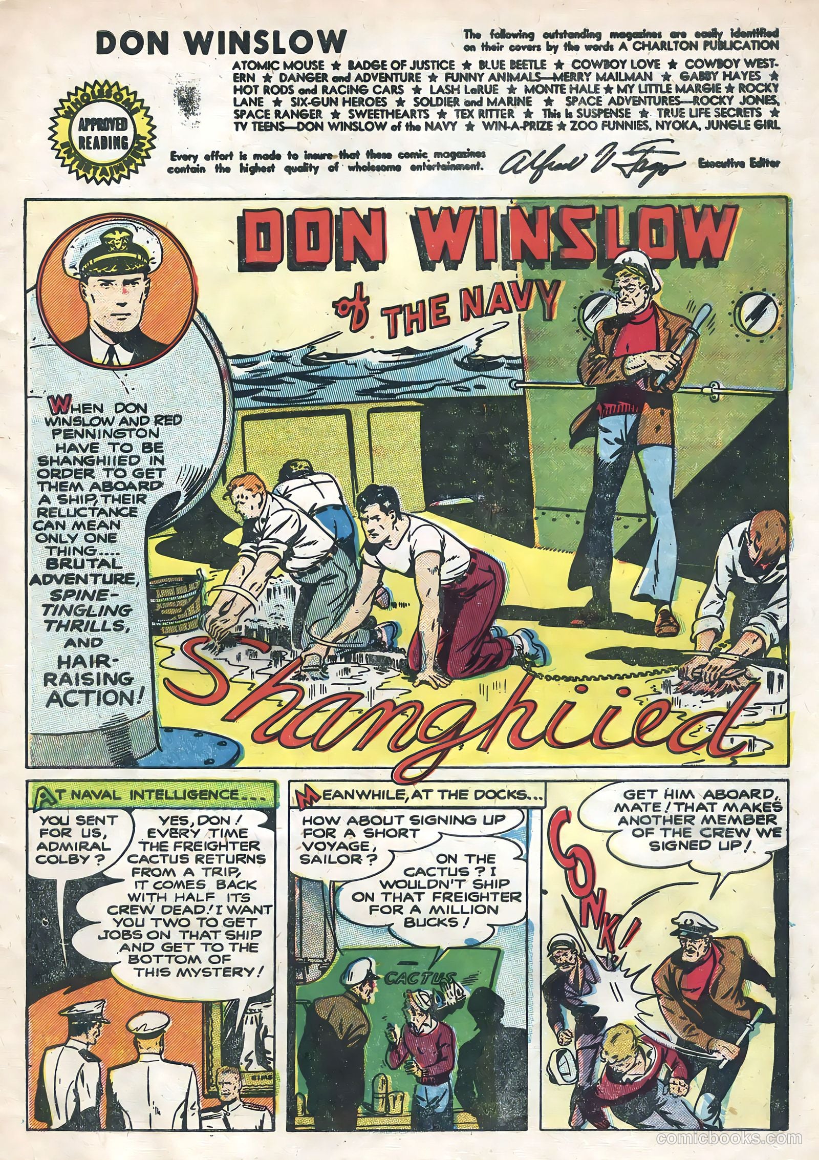 TV Teens #6 (1955) — page 3 of 36