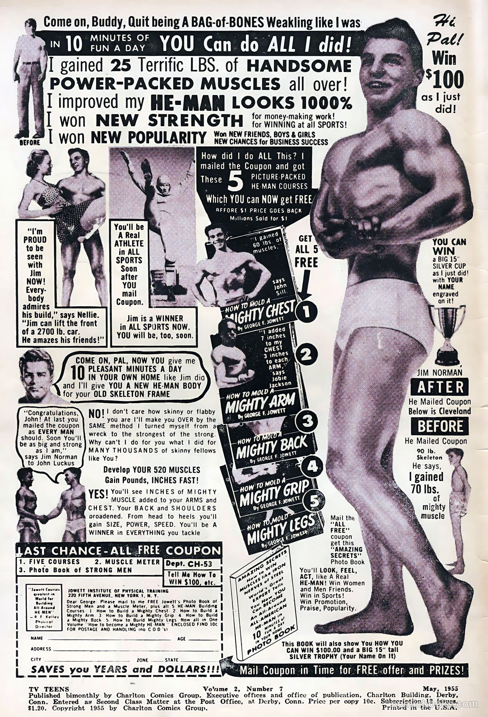 TV Teens #7 (1955) — page 2 of 36