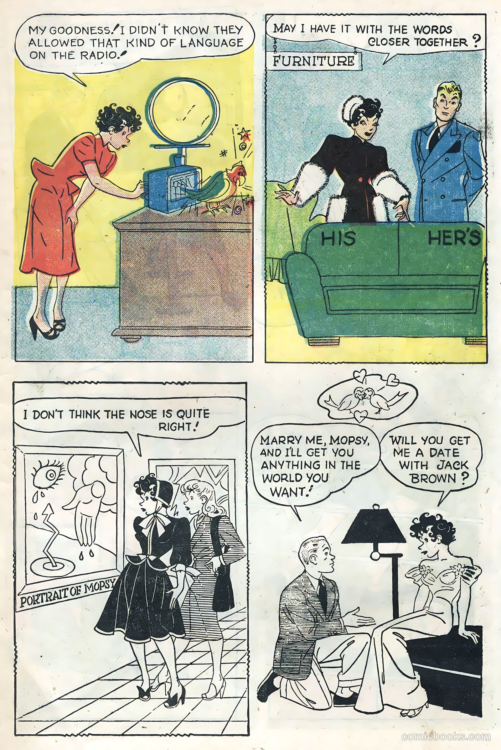 TV Teens #7 (1955) — page 13 of 36