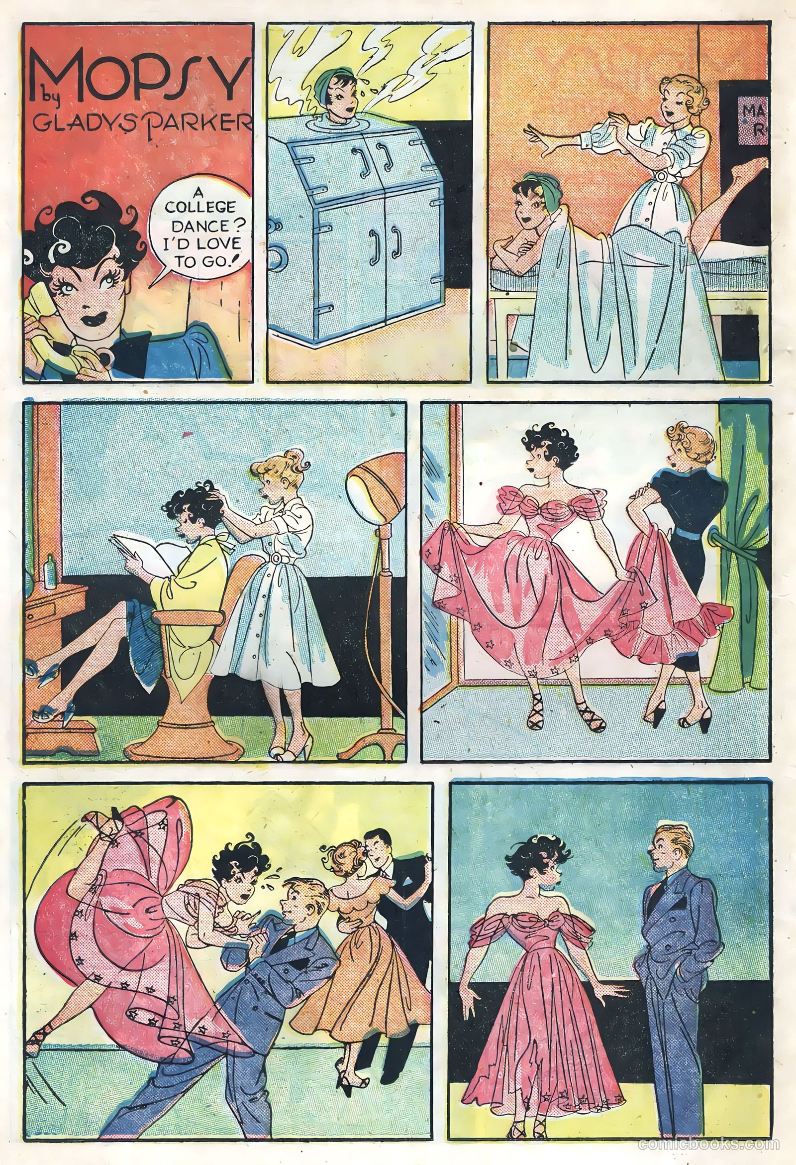 TV Teens #7 (1955) — page 18 of 36