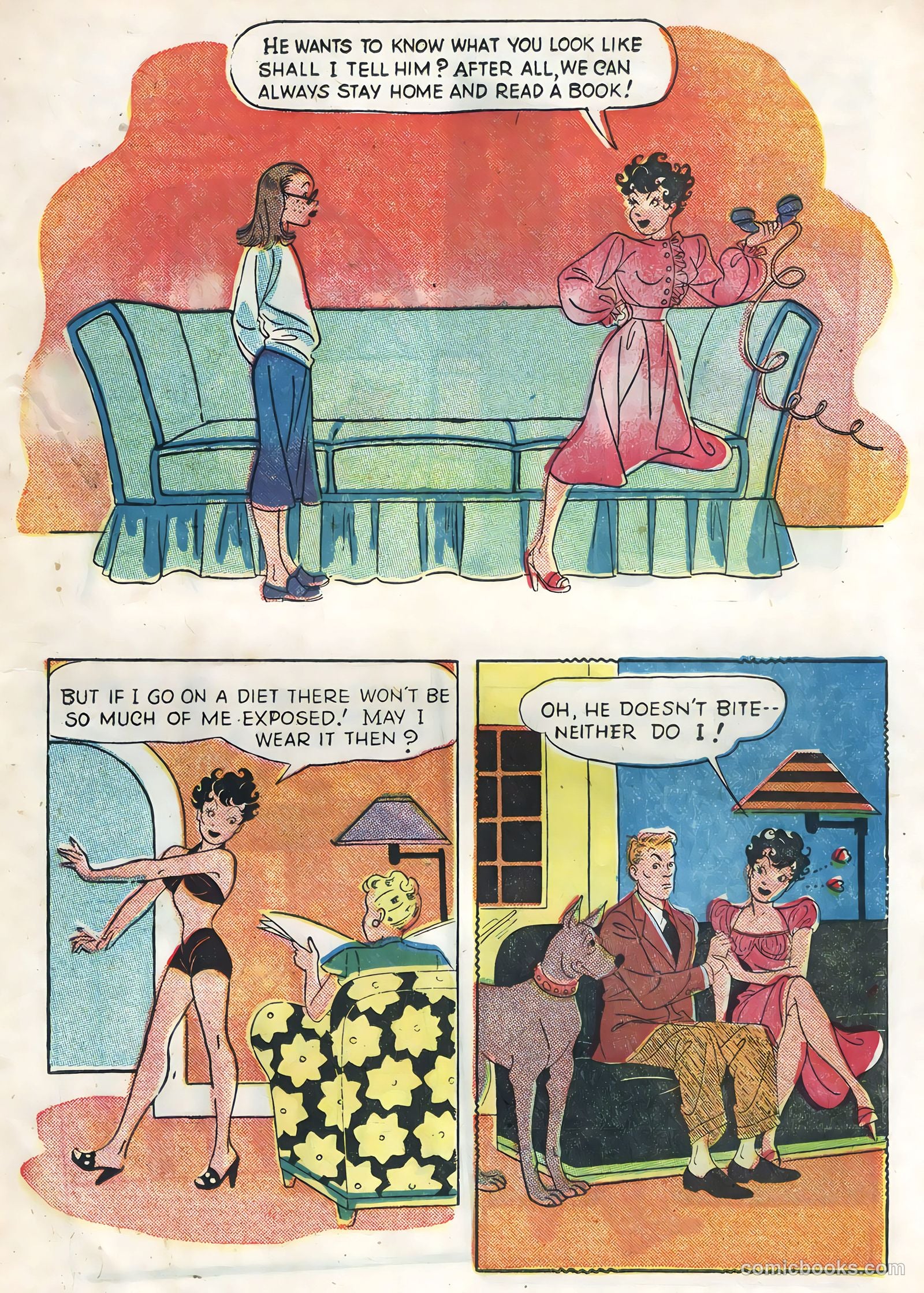 TV Teens #7 (1955) — page 19 of 36