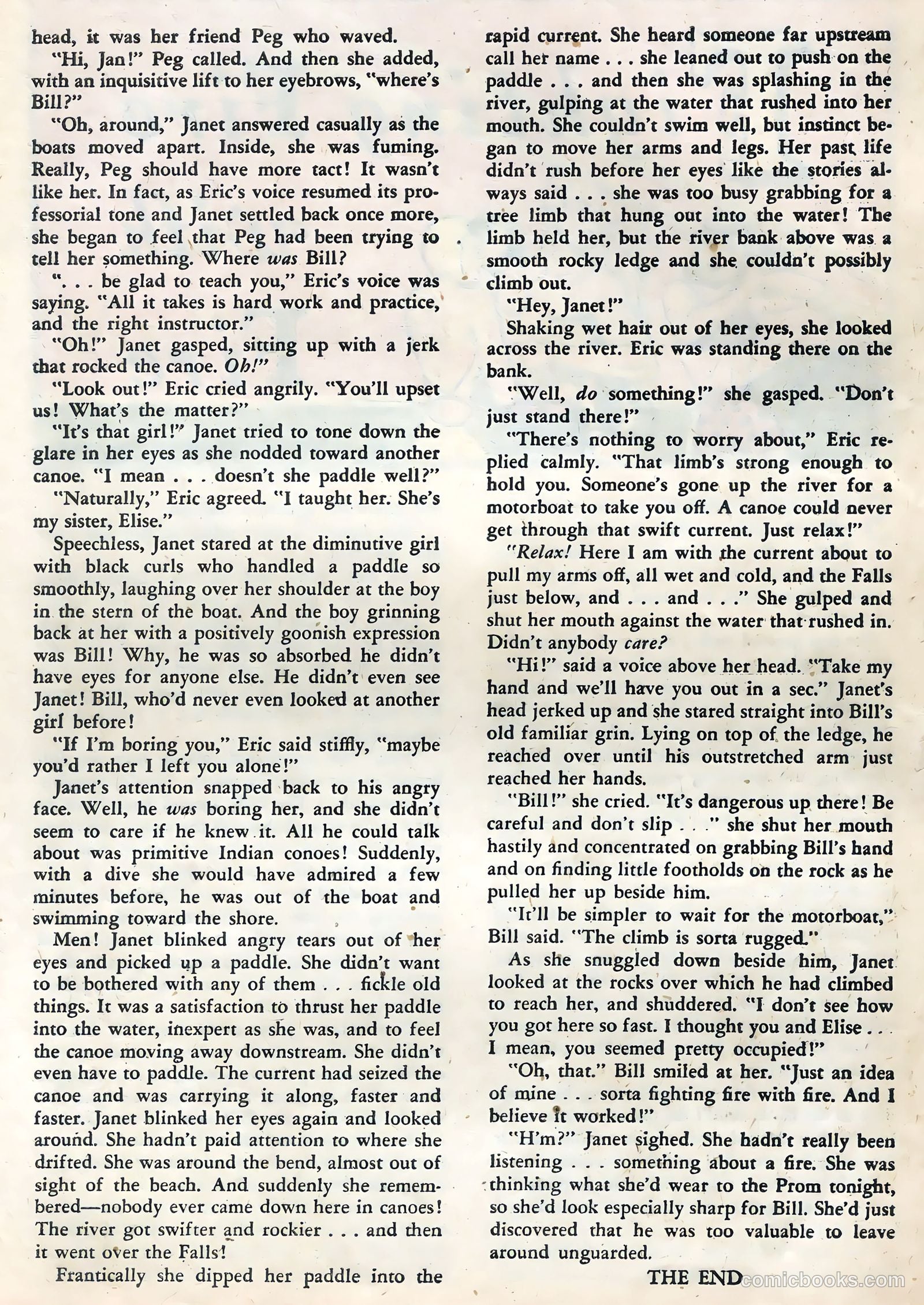 TV Teens #7 (1955) — page 30 of 36