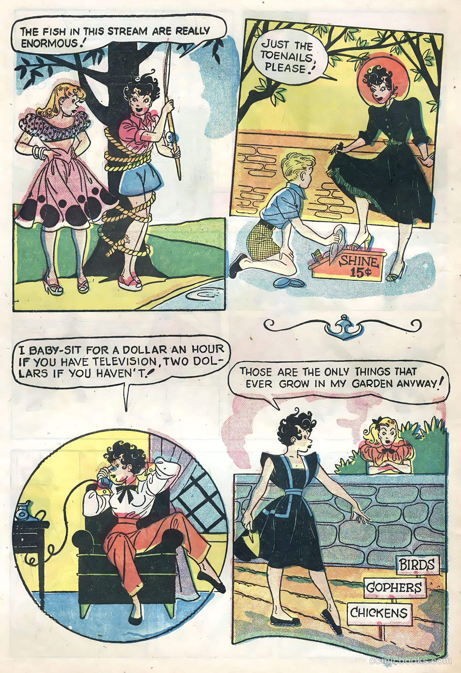 TV Teens #7 (1955) — page 32 of 36