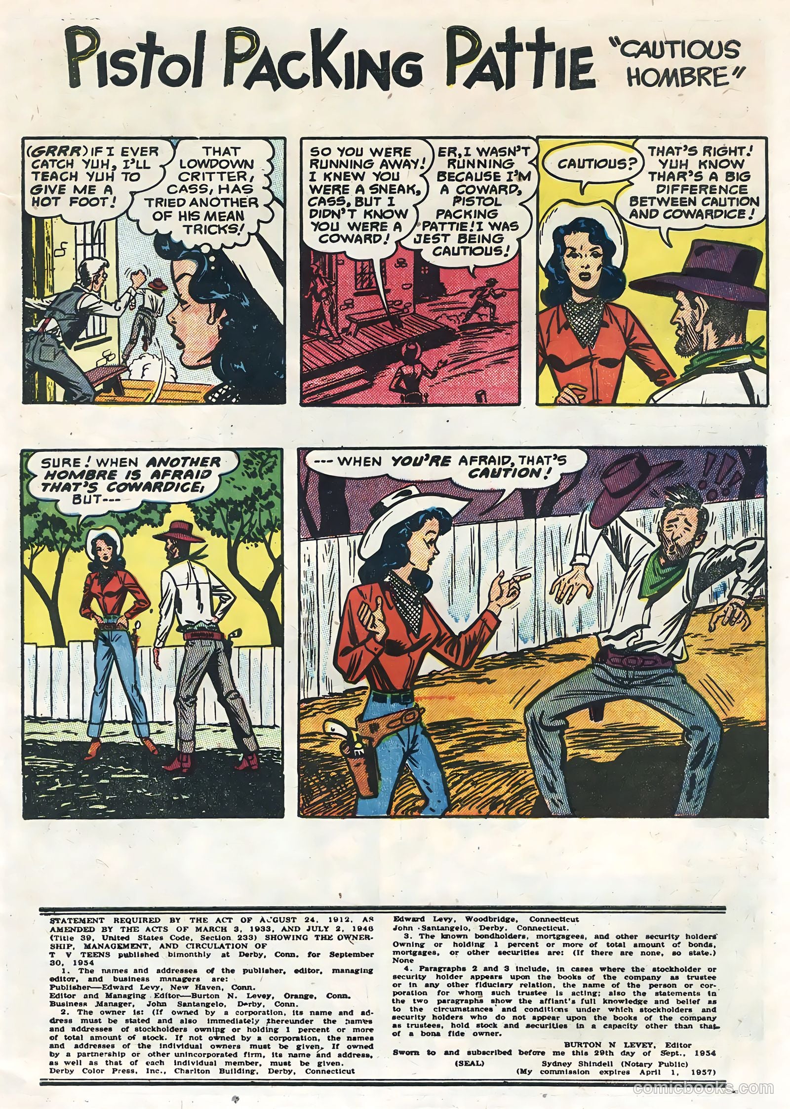 TV Teens #8 (1955) — page 7 of 36