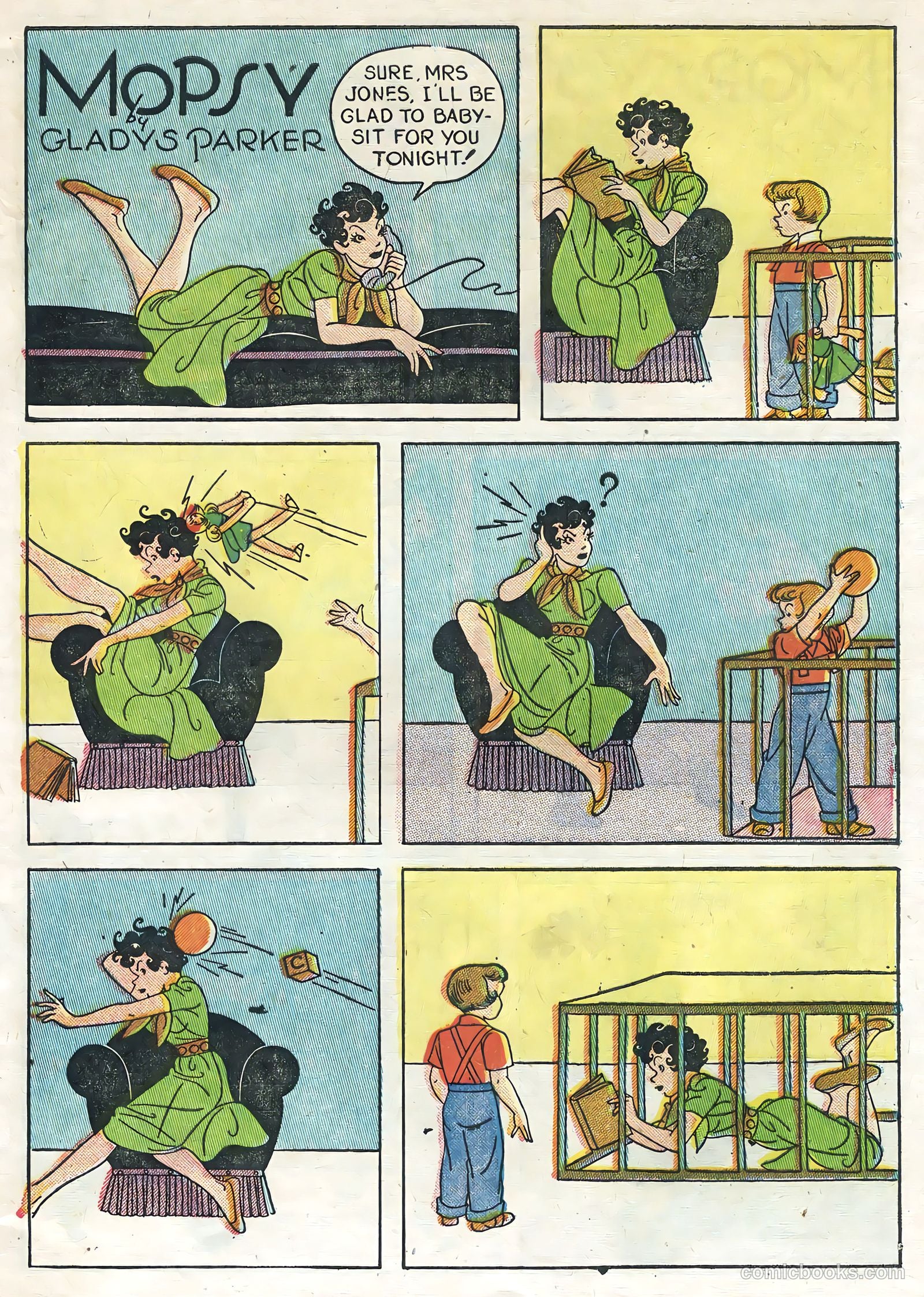 TV Teens #8 (1955) — page 9 of 36