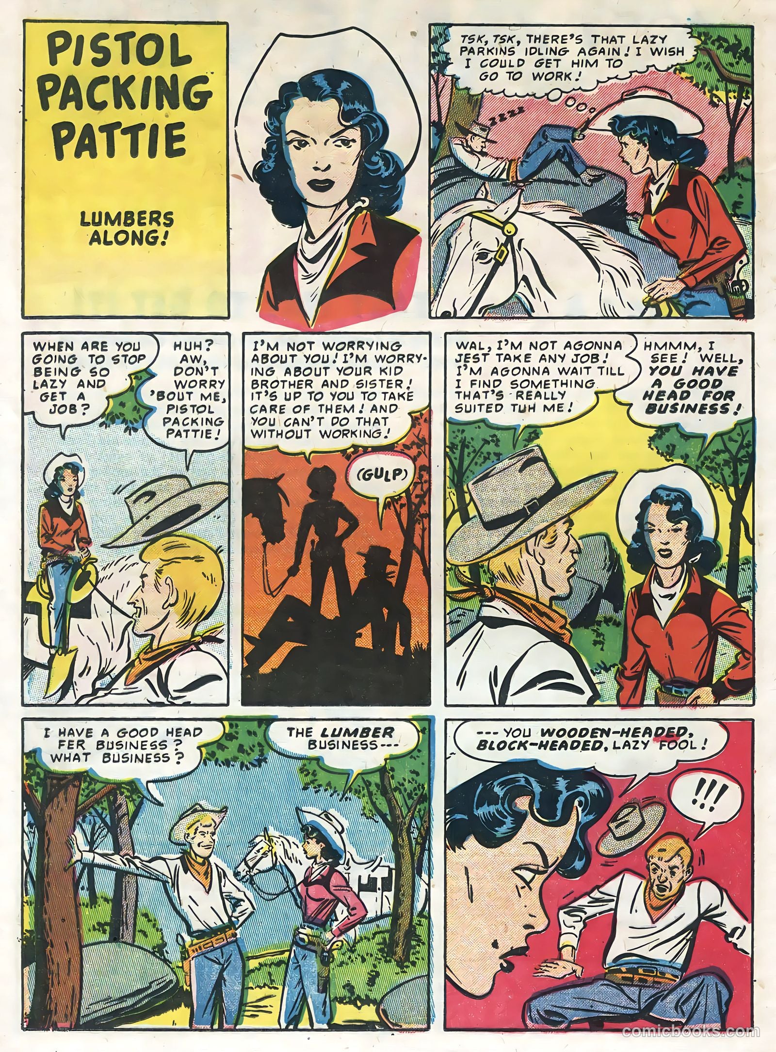 TV Teens #8 (1955) — page 16 of 36