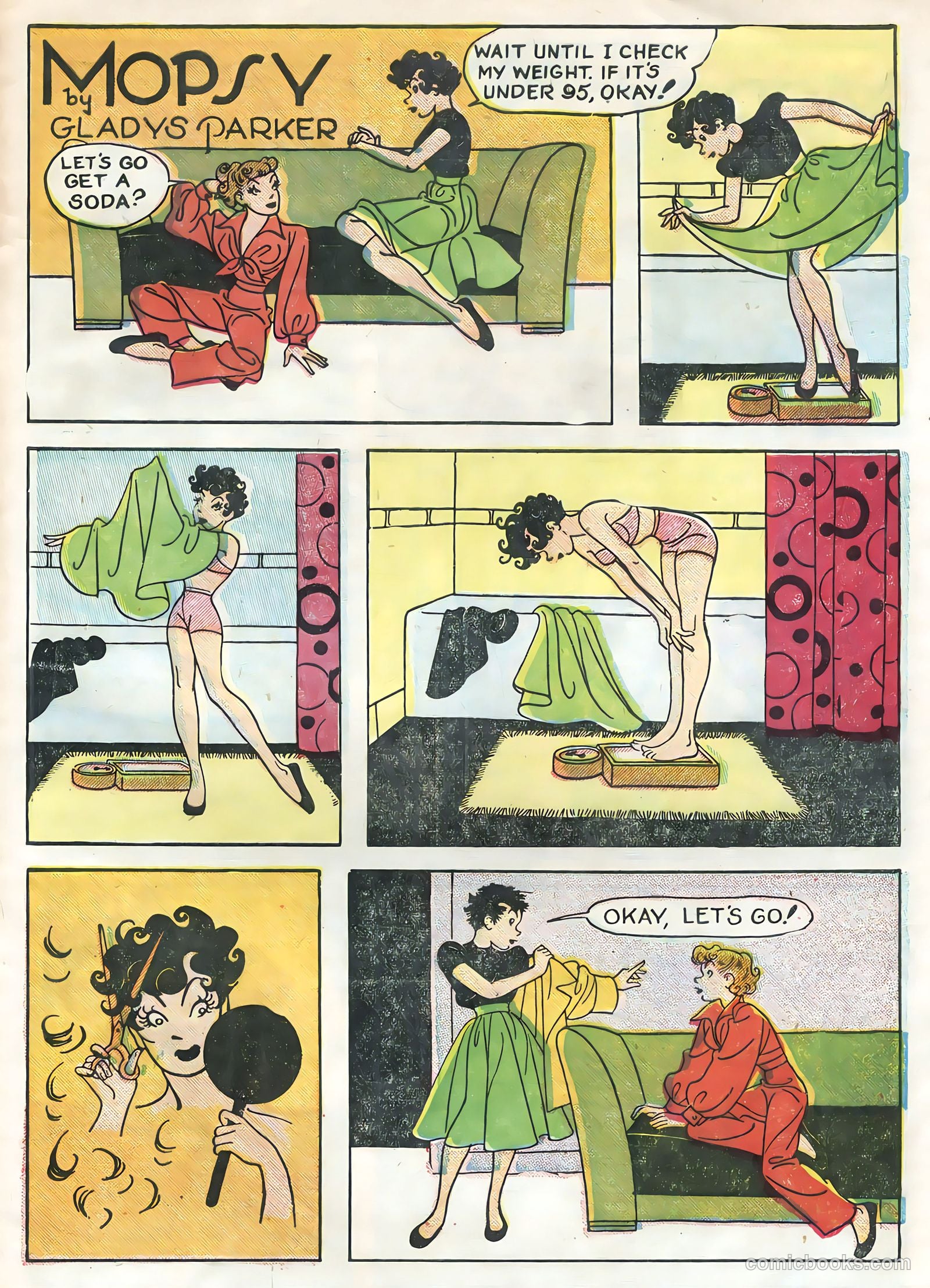 TV Teens #8 (1955) — page 33 of 36