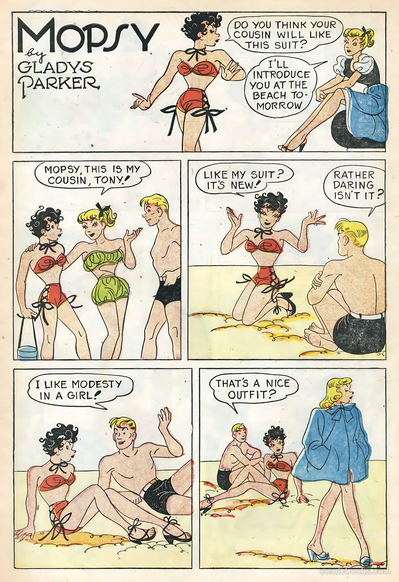TV Teens #9 (1955) — page 3 of 36