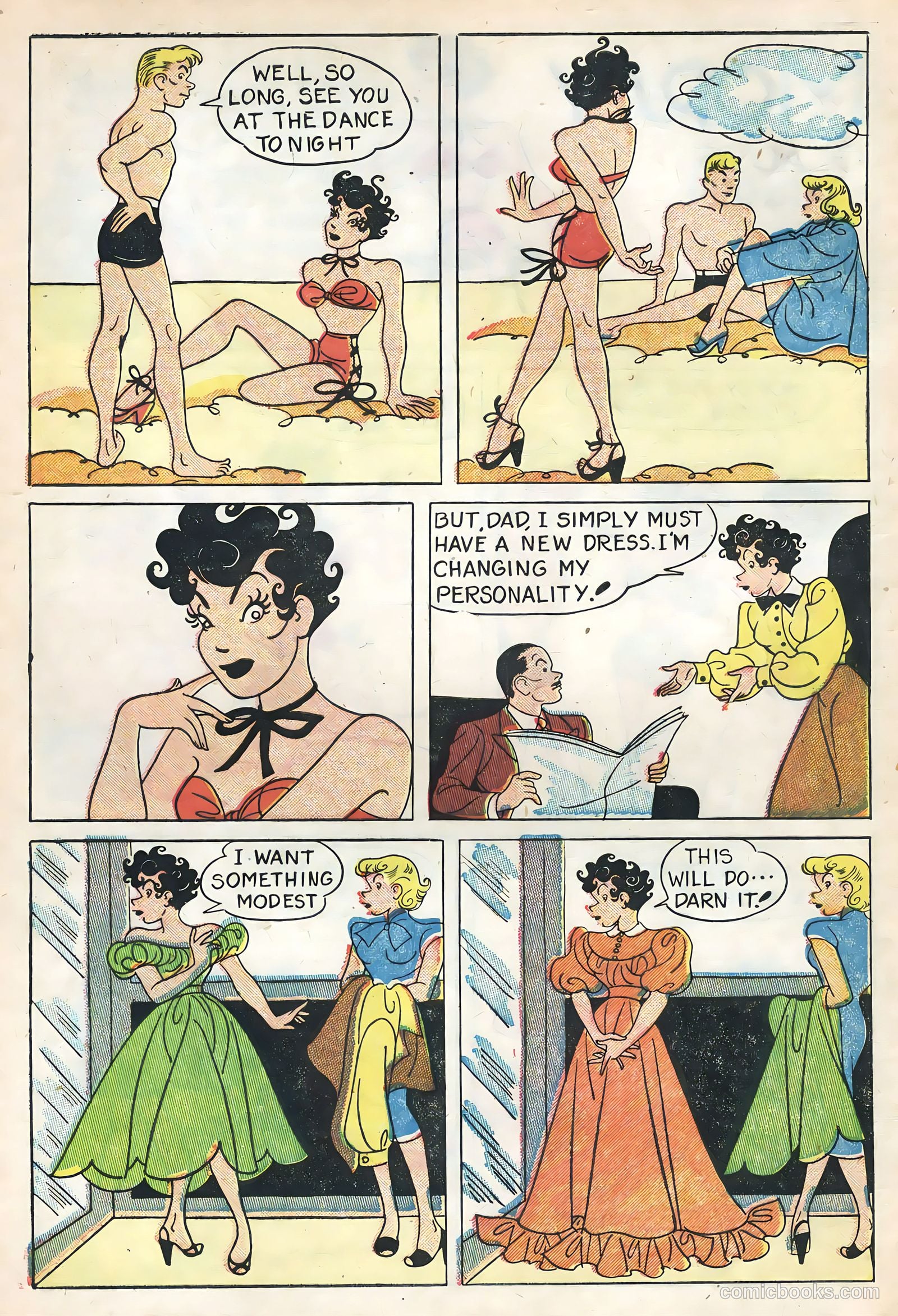 TV Teens #9 (1955) — page 4 of 36