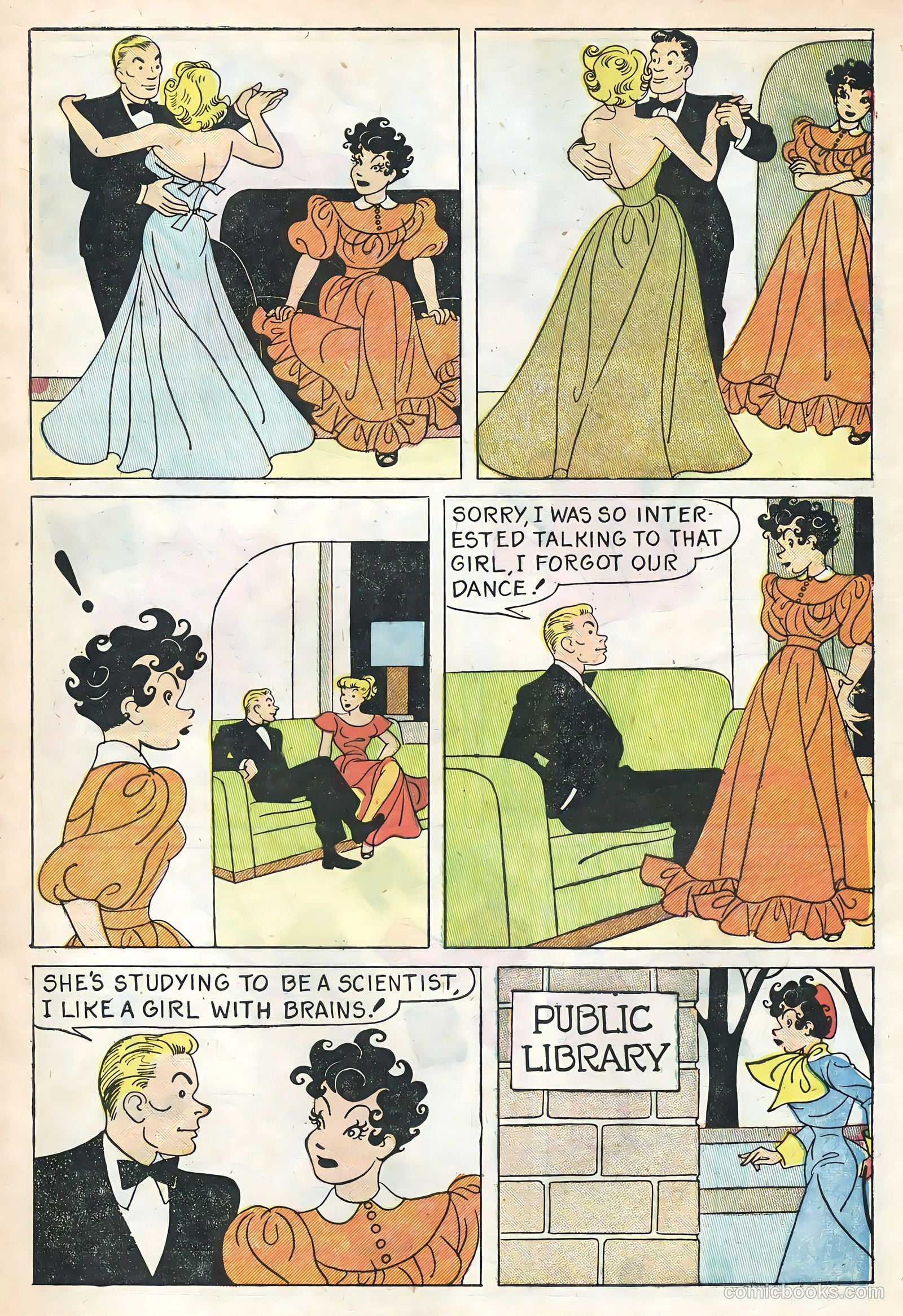 TV Teens #9 (1955) — page 5 of 36