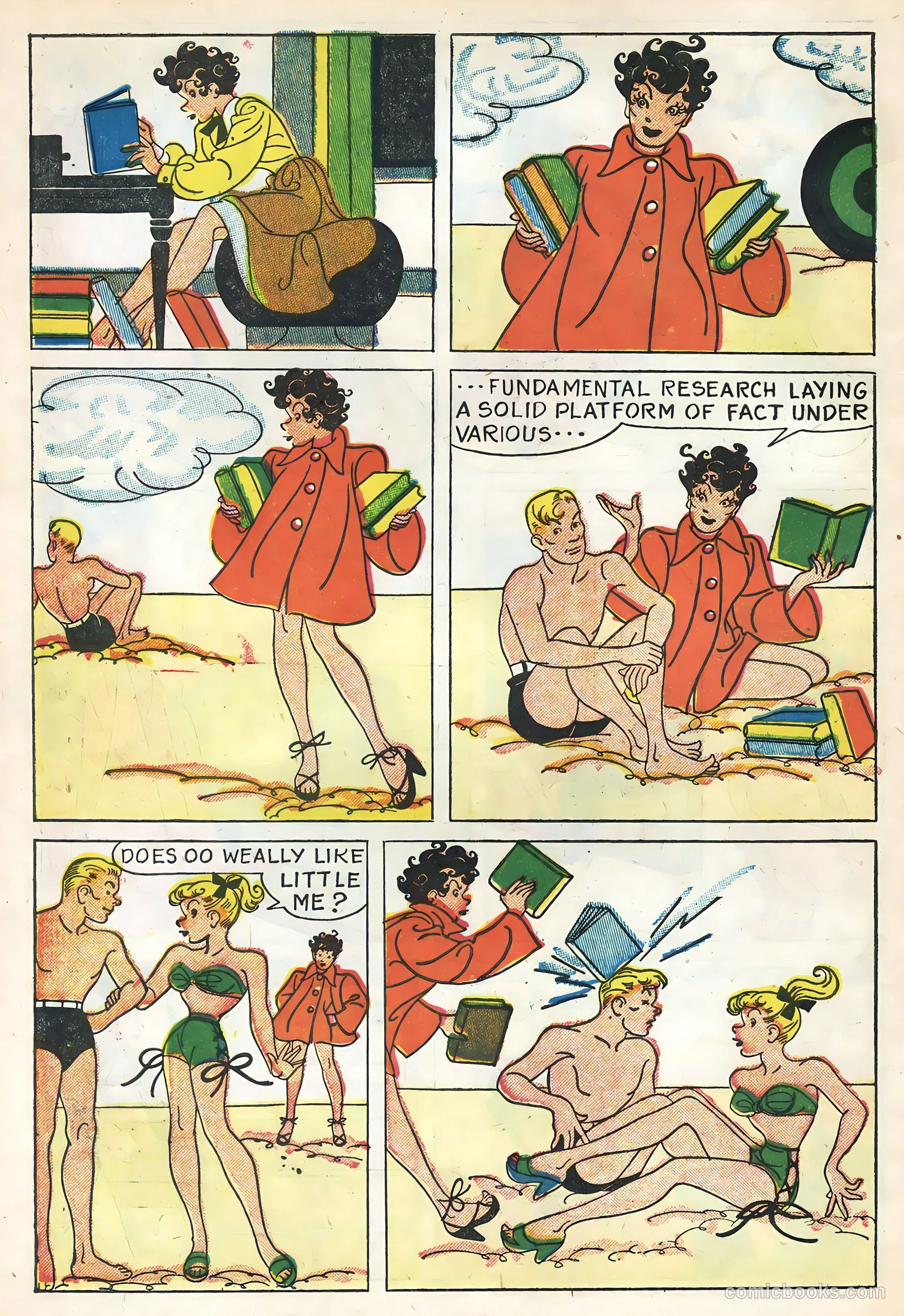 TV Teens #9 (1955) — page 6 of 36