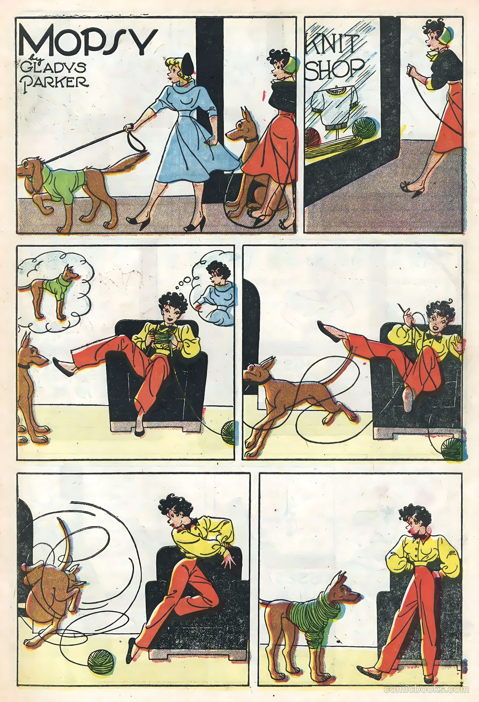 TV Teens #9 (1955) — page 7 of 36