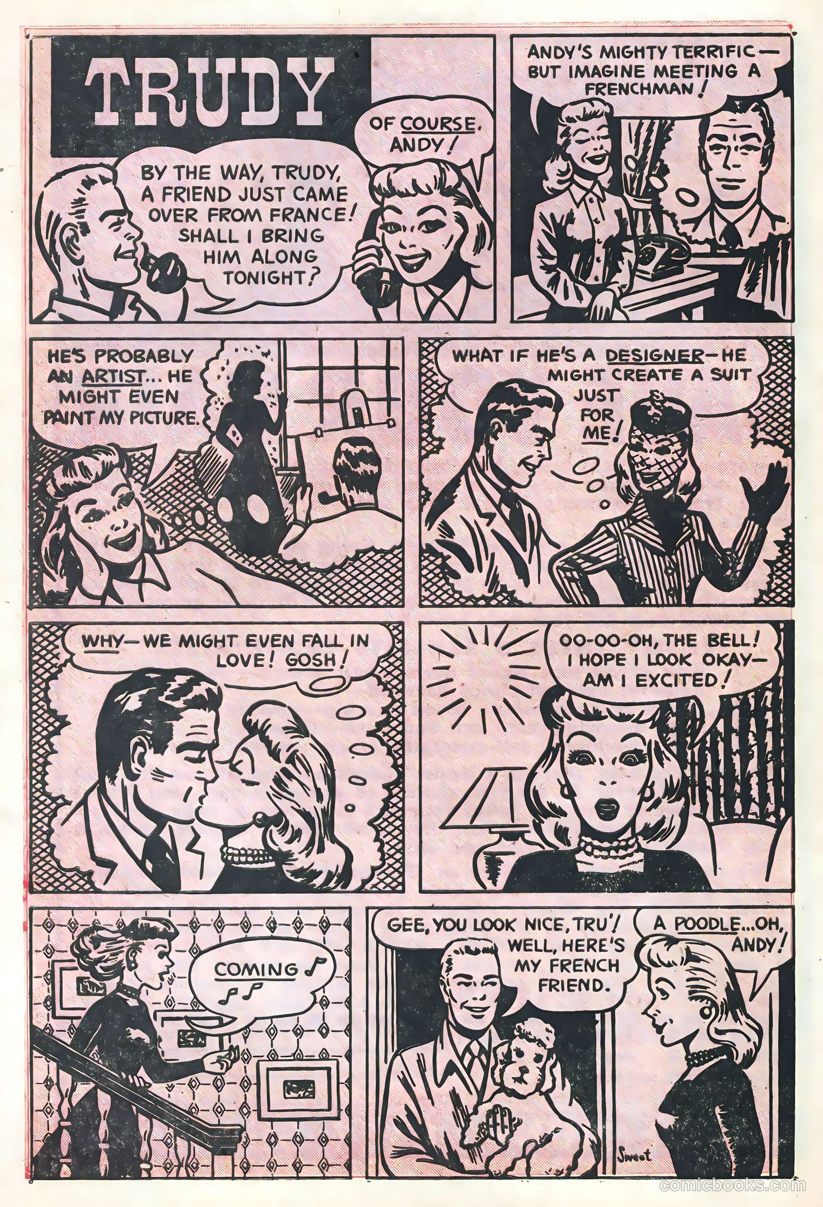 TV Teens #9 (1955) — page 10 of 36