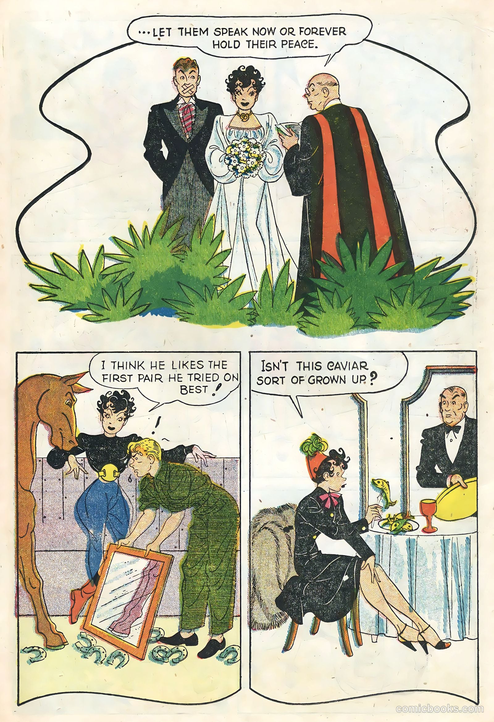 TV Teens #9 (1955) — page 15 of 36