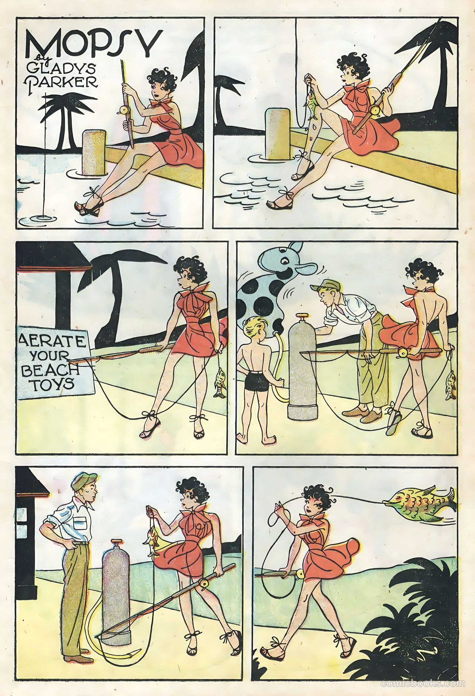 TV Teens #9 (1955) — page 16 of 36