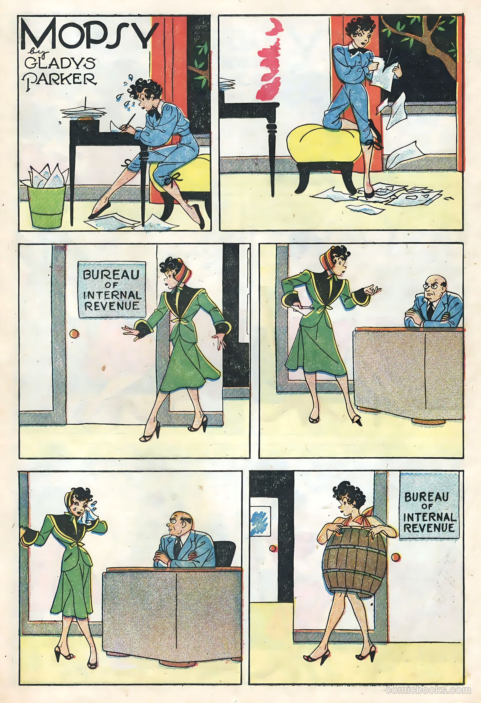 TV Teens #9 (1955) — page 17 of 36
