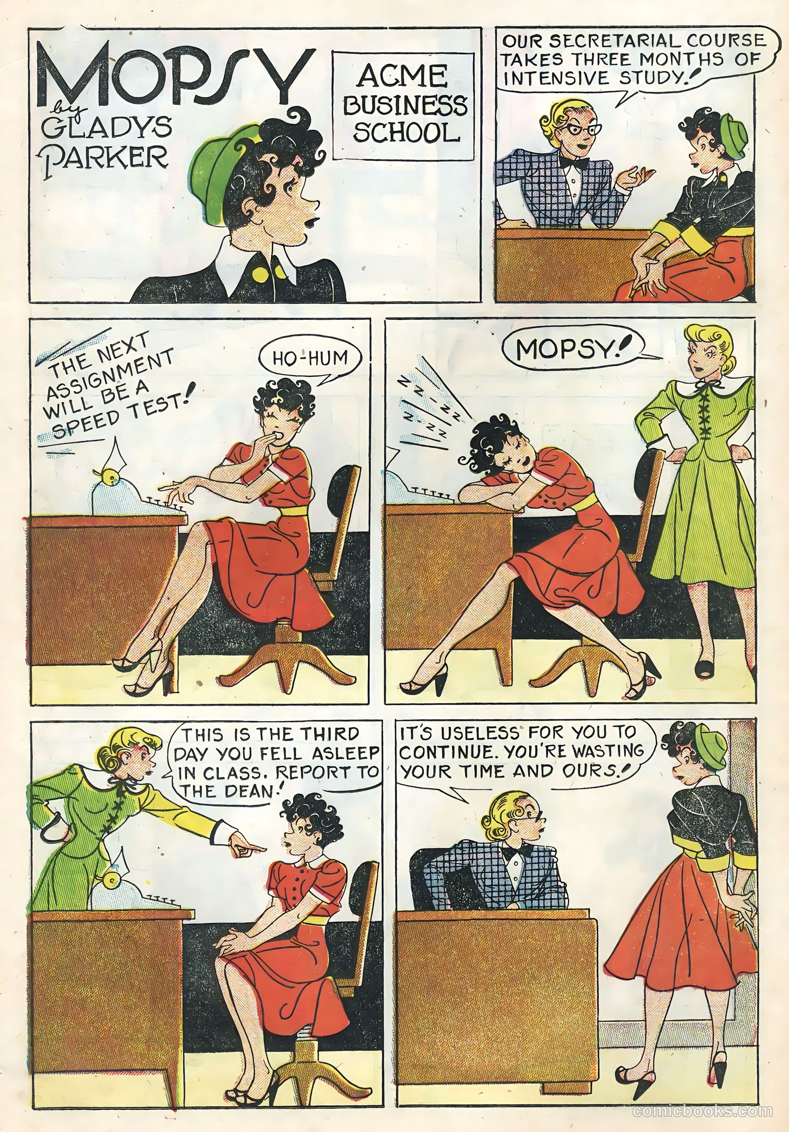 TV Teens #9 (1955) — page 18 of 36