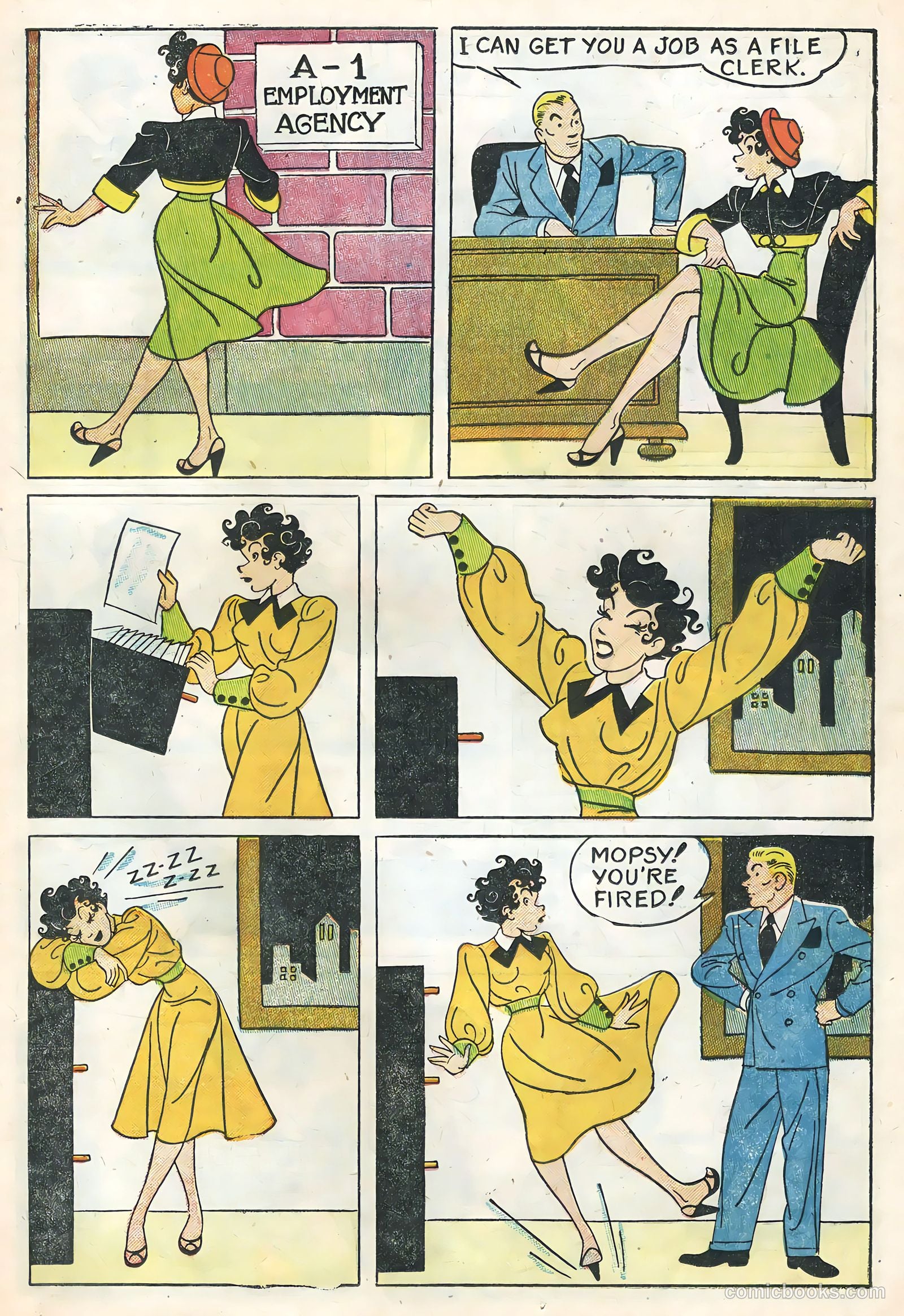 TV Teens #9 (1955) — page 19 of 36