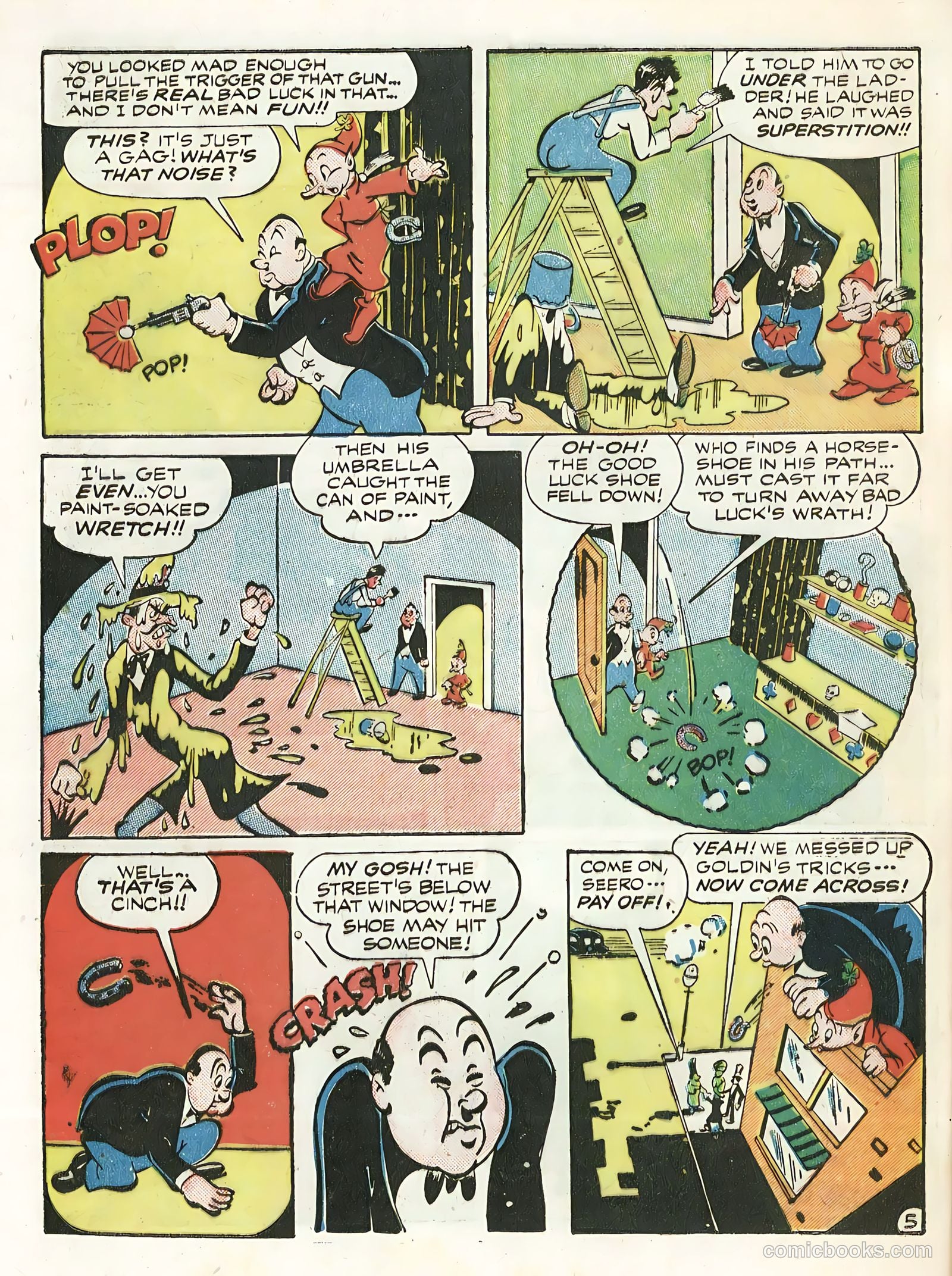 Twinkle Comics #1 (1945) — page 32 of 36