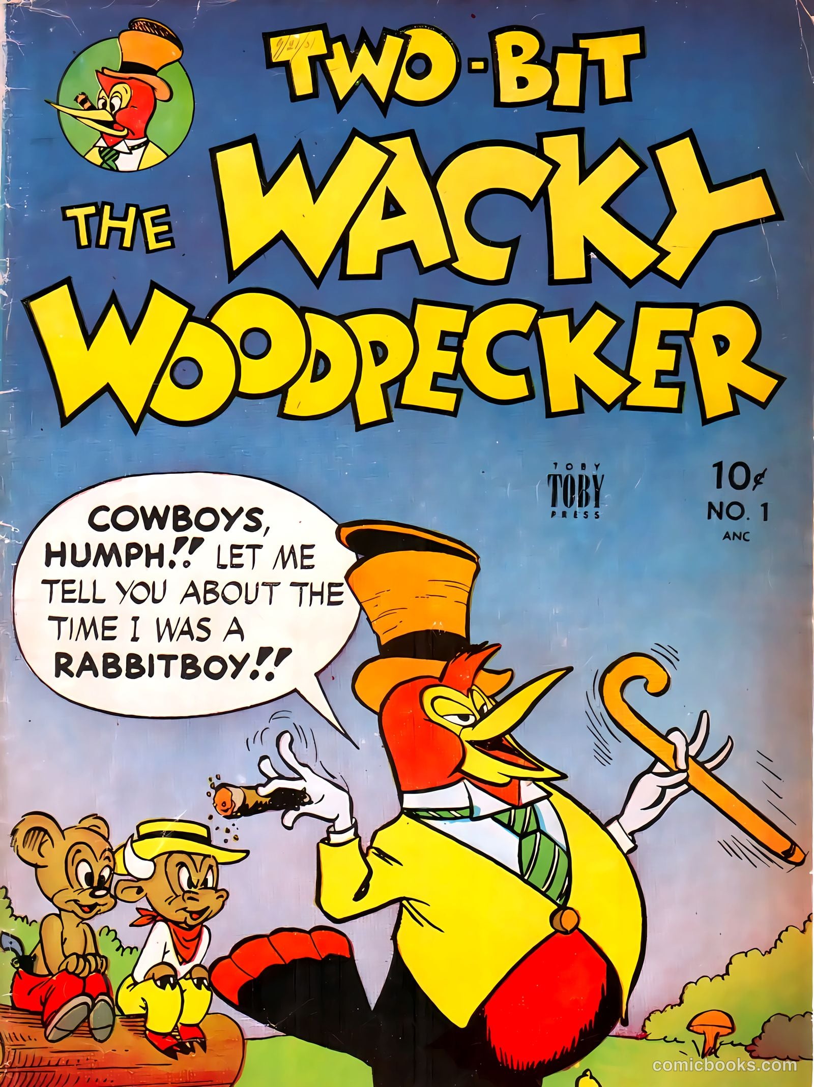 Two-Bit the Wacky Woodpecker #1