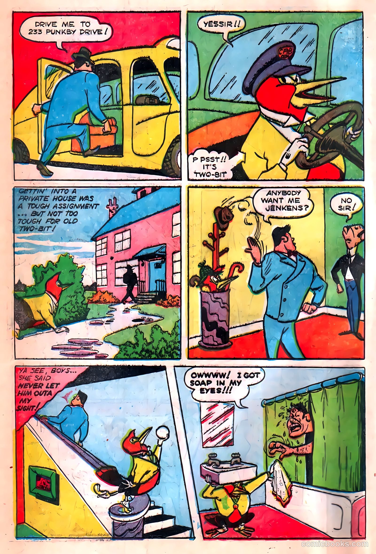 Two-Bit the Wacky Woodpecker #1 (1951) — page 6 of 36
