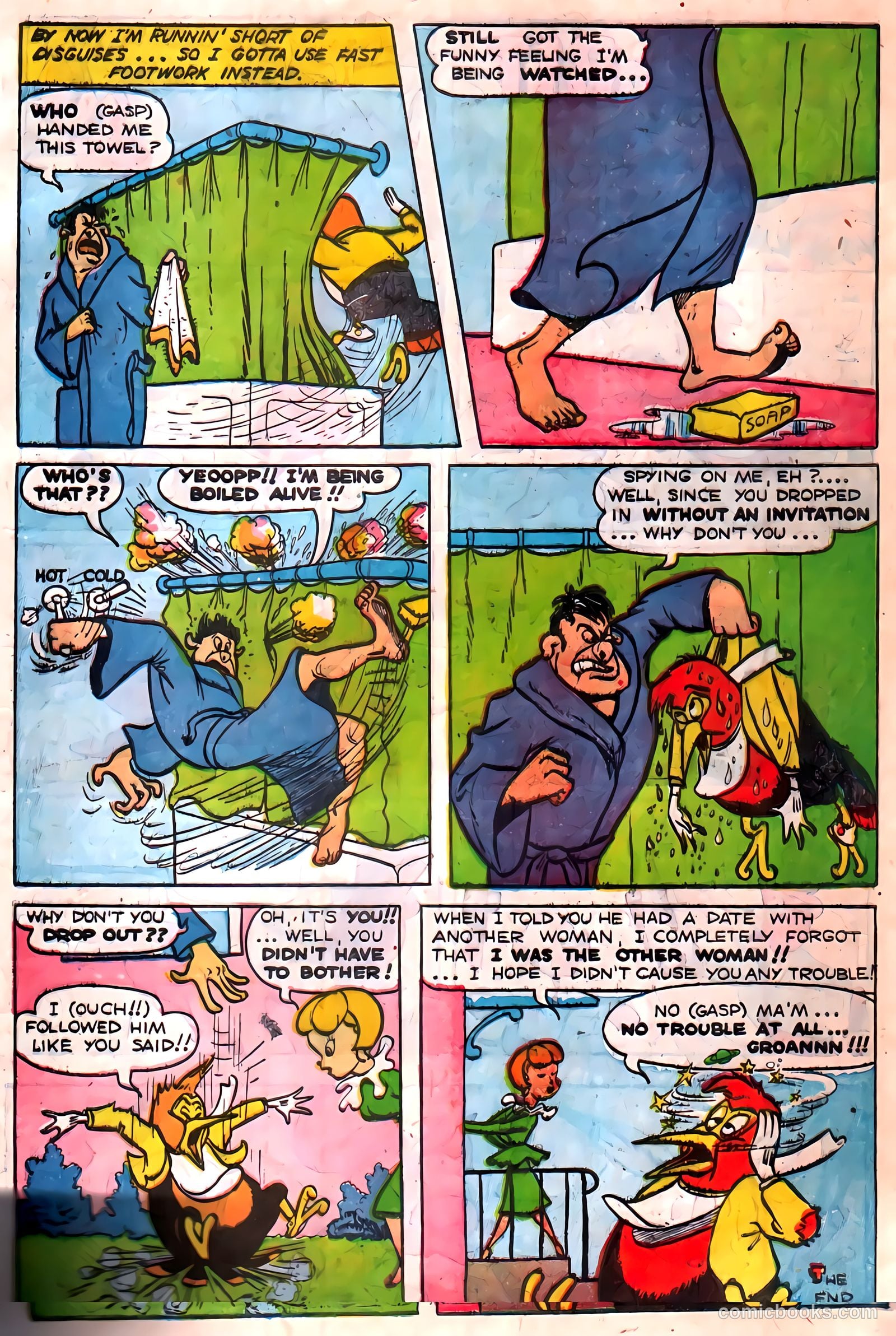 Two-Bit the Wacky Woodpecker #1 (1951) — page 7 of 36
