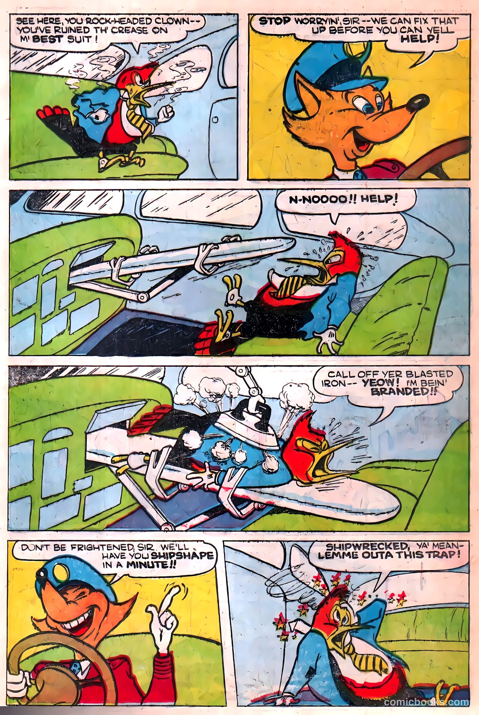 Two-Bit the Wacky Woodpecker #1 (1951) — page 15 of 36