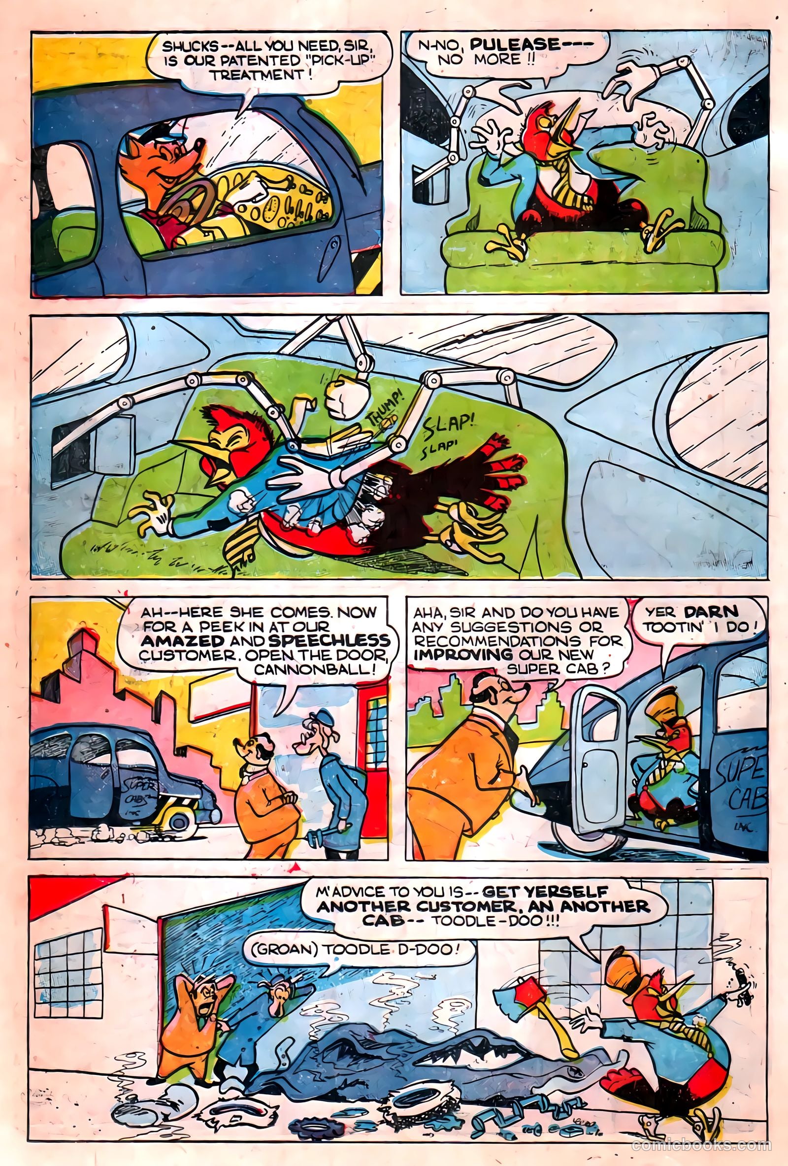 Two-Bit the Wacky Woodpecker #1 (1951) — page 16 of 36