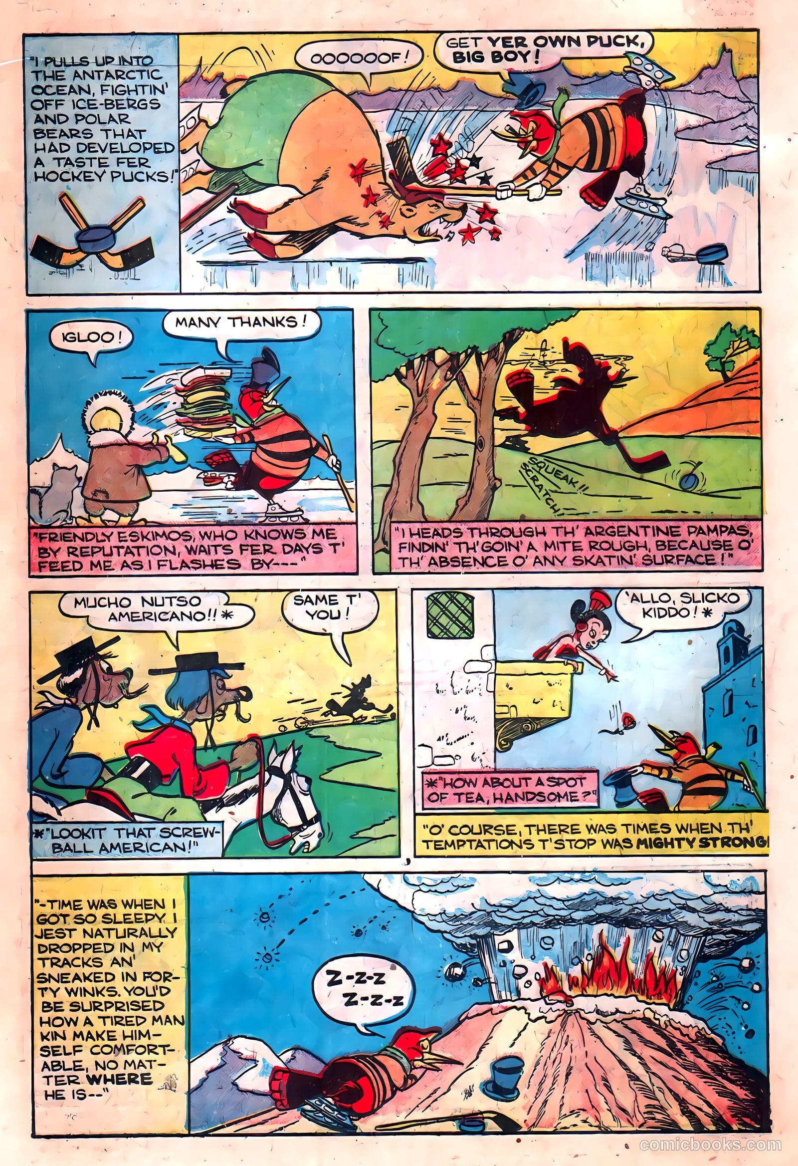 Two-Bit the Wacky Woodpecker #1 (1951) — page 18 of 36
