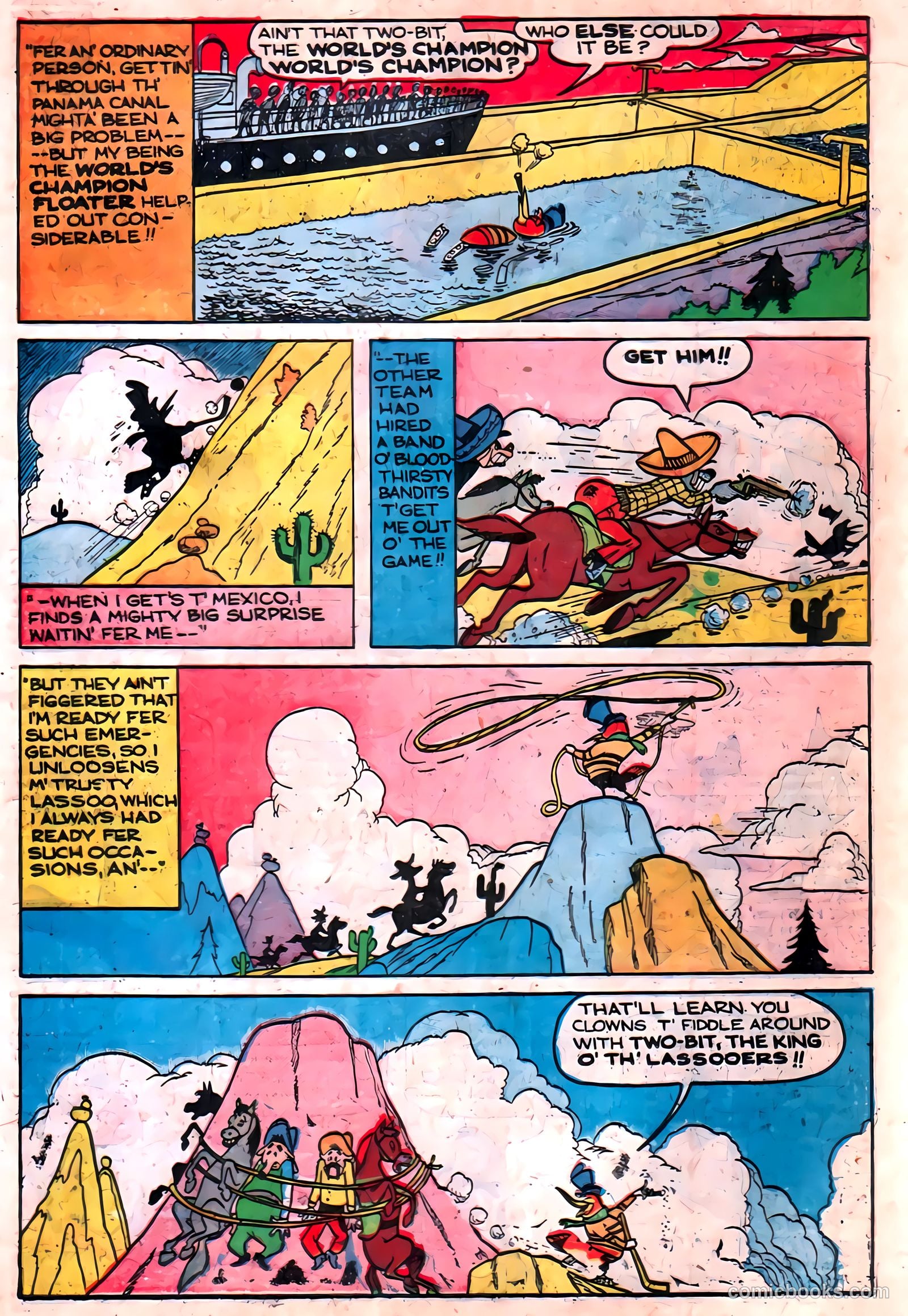 Two-Bit the Wacky Woodpecker #1 (1951) — page 19 of 36