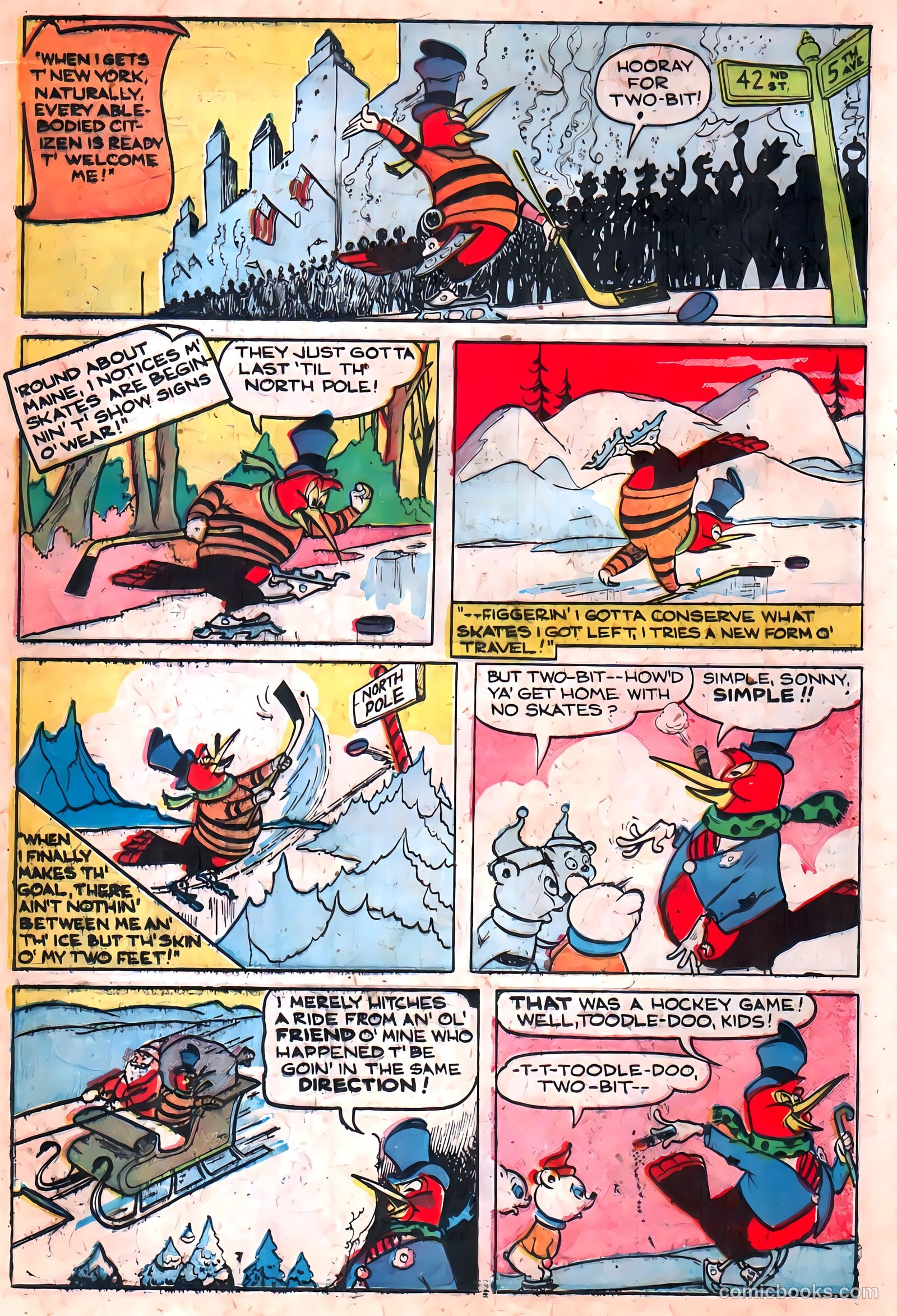 Two-Bit the Wacky Woodpecker #1 (1951) — page 20 of 36
