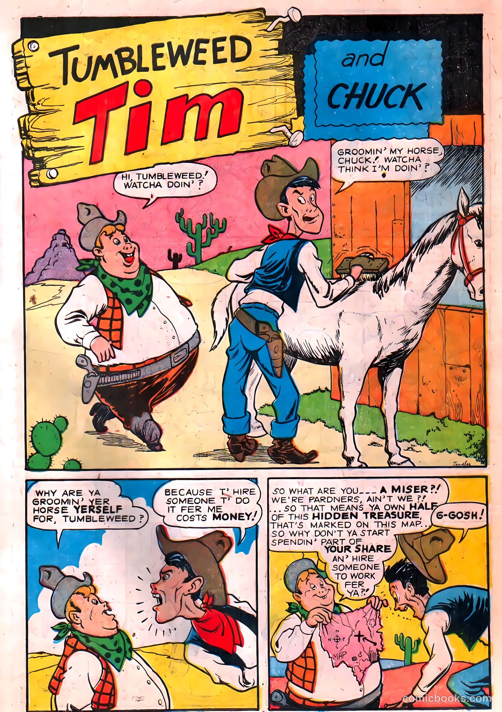 Two-Bit the Wacky Woodpecker #1 (1951) — page 29 of 36