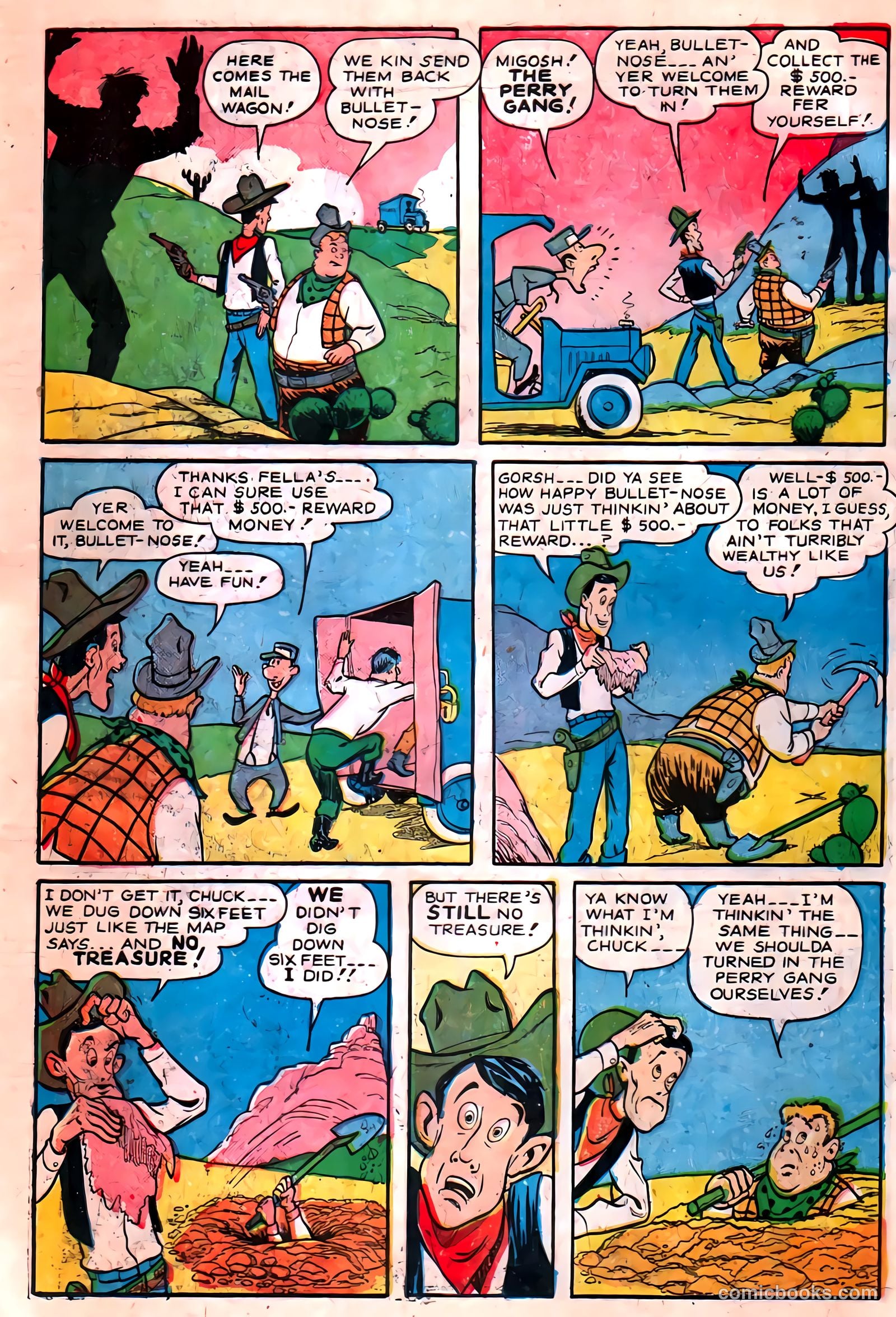 Two-Bit the Wacky Woodpecker #1 (1951) — page 32 of 36