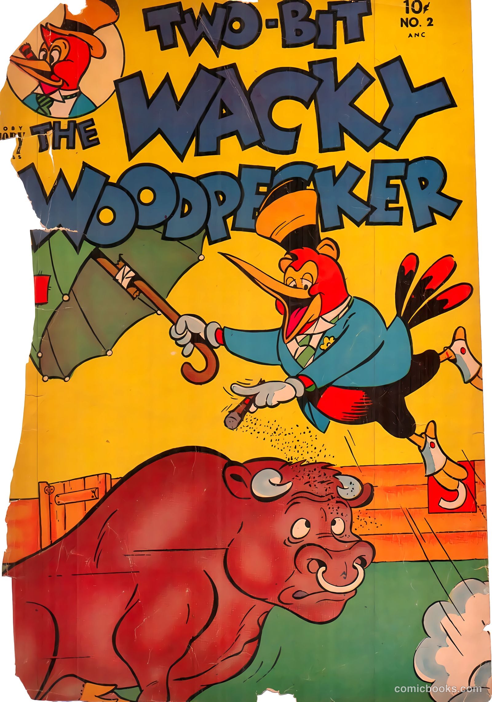 Two-Bit the Wacky Woodpecker #2